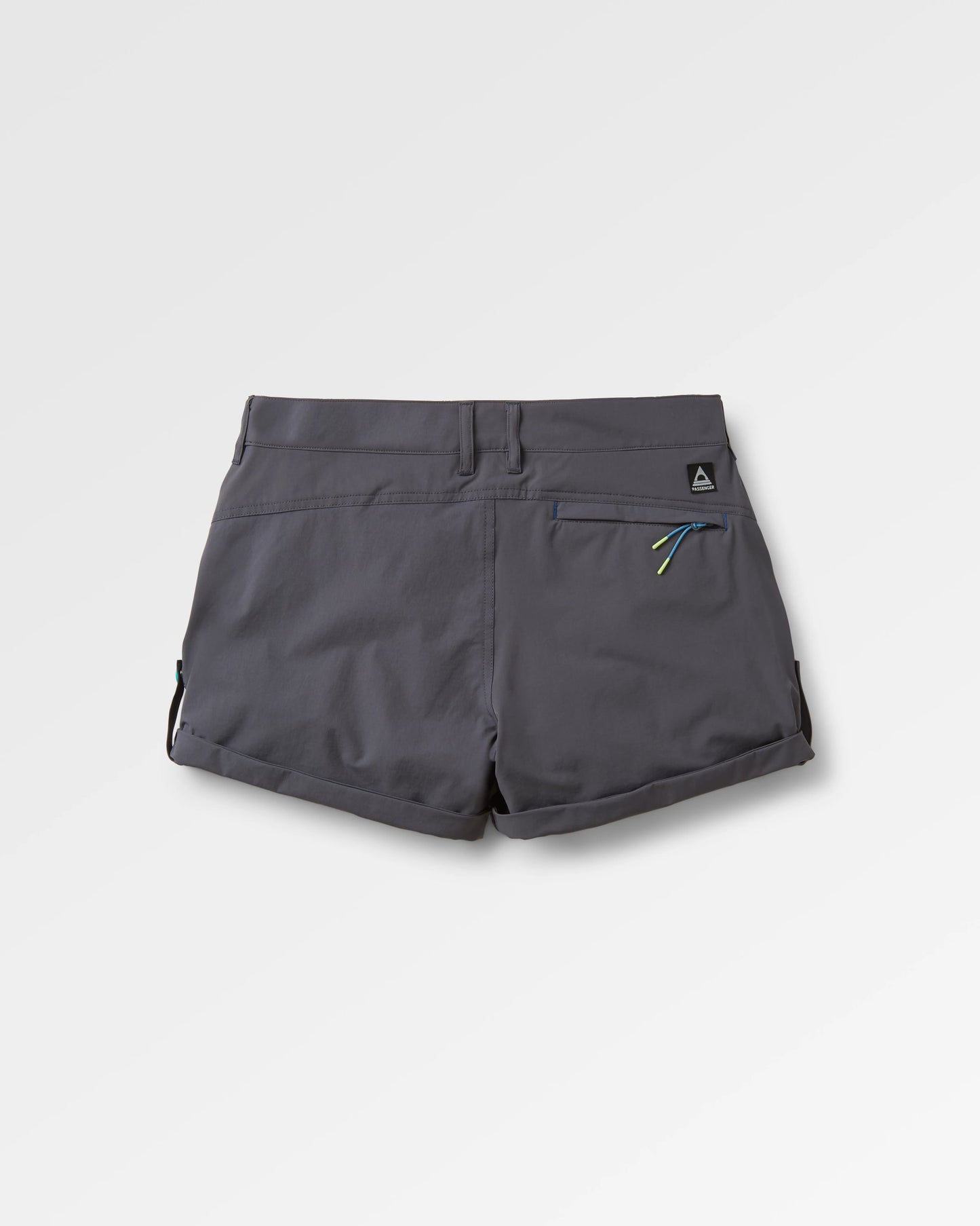 365 Trail Roll-Up Short - Charcoal - Flatlay