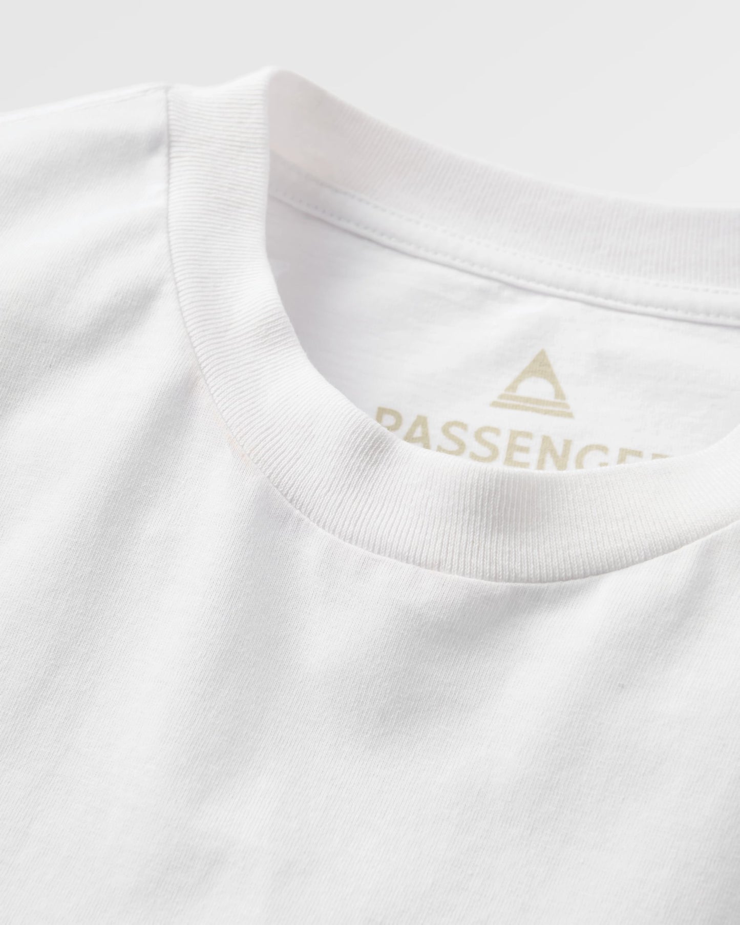 Heritage Recycled Relaxed Fit T-Shirt - White - Flatlay