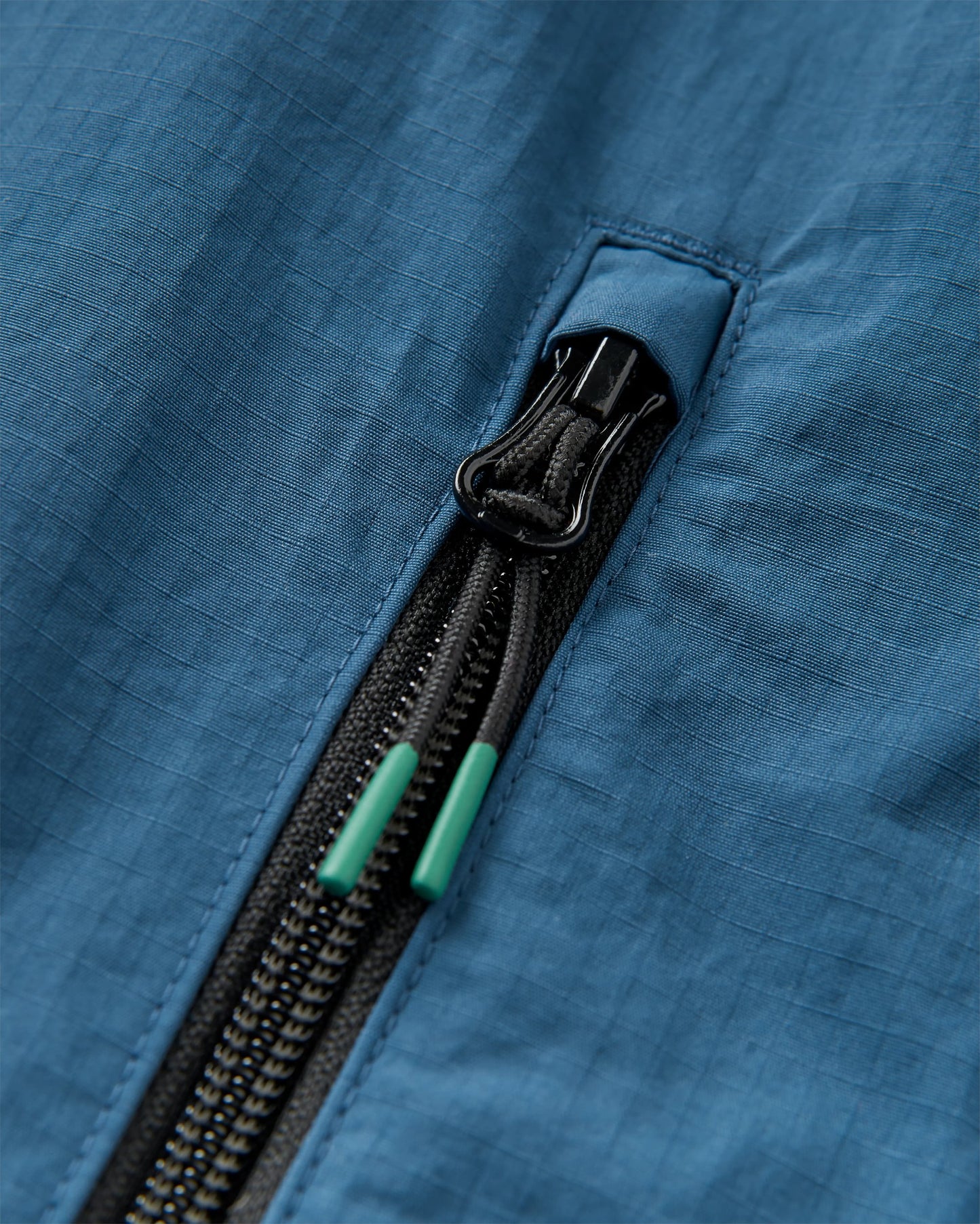 Seek Out Water Resistant Jacket - Dark Denim - Flatlay