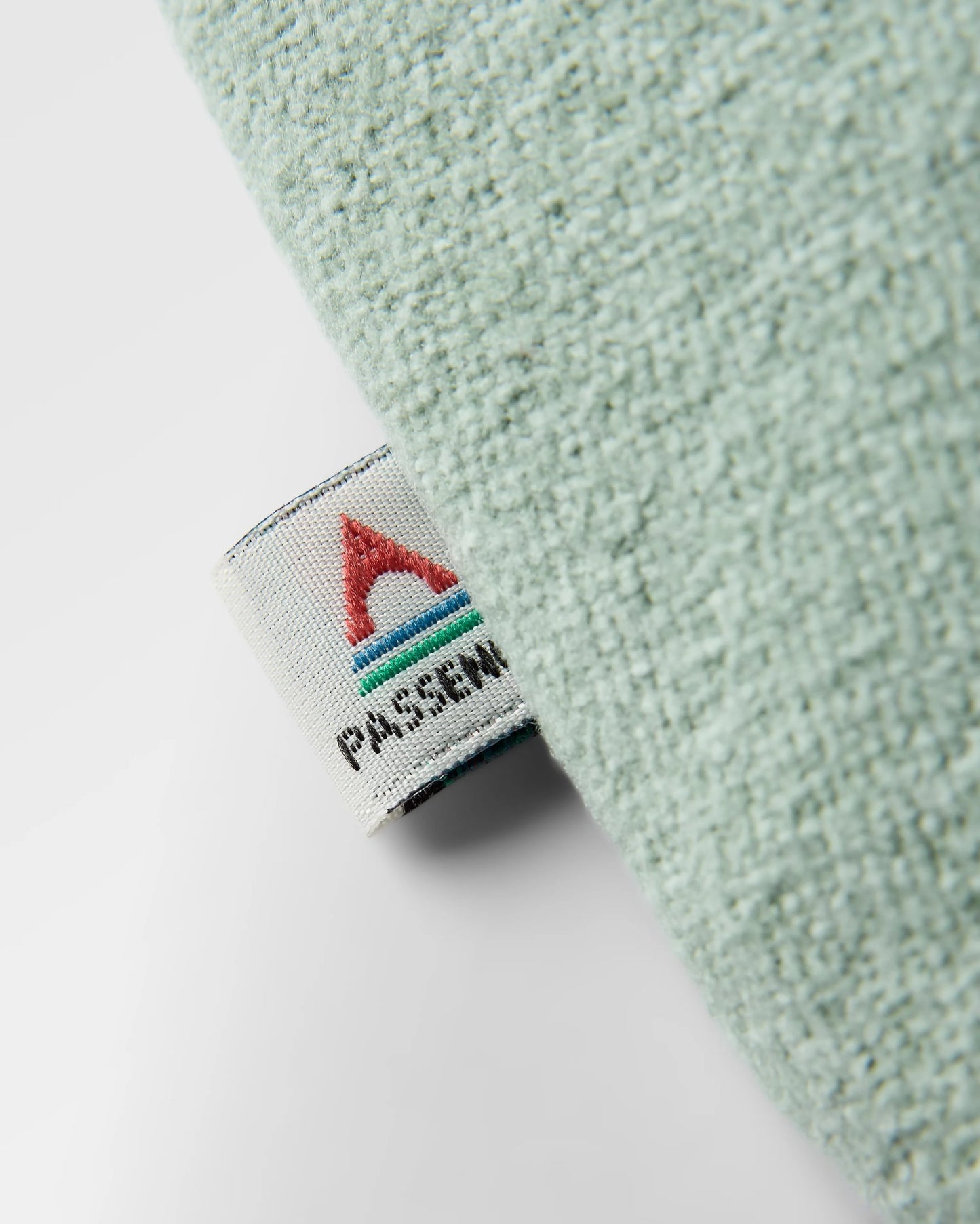 Crest Recycled Polartec® Fleece Hoodie - Pistachio - Flatlay