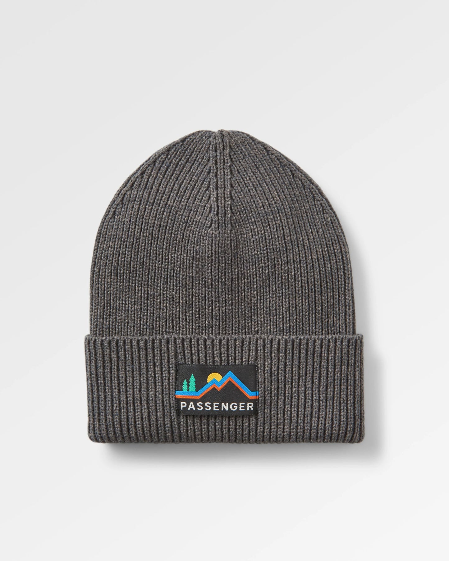 Passenger Recycled Beanie - Charcoal - Flatlay