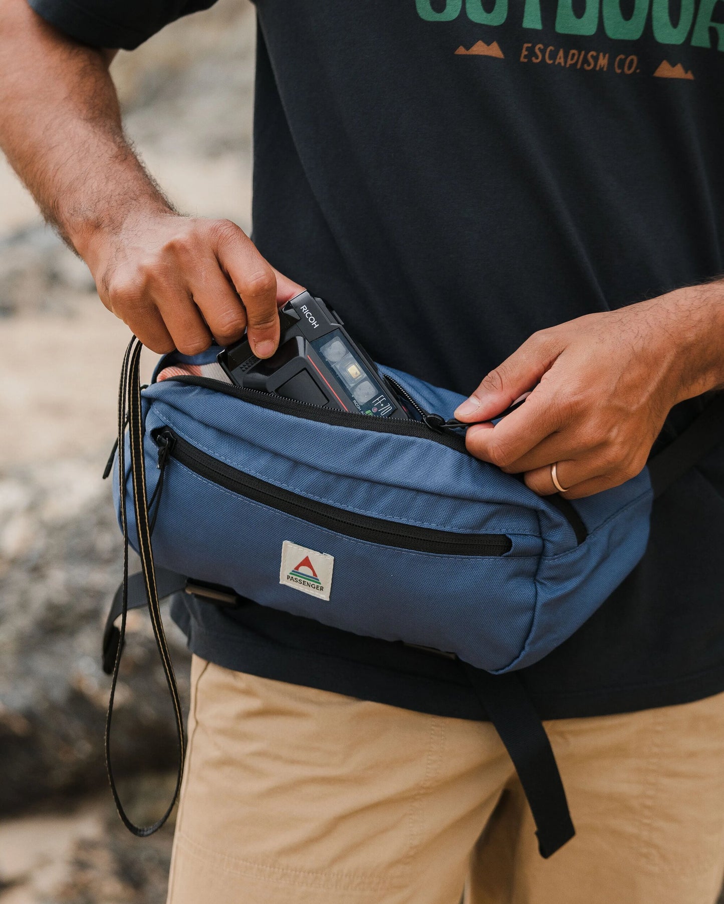Boondocker Recycled Hip Pack - Moonlight Blue - Lifestyle - Male