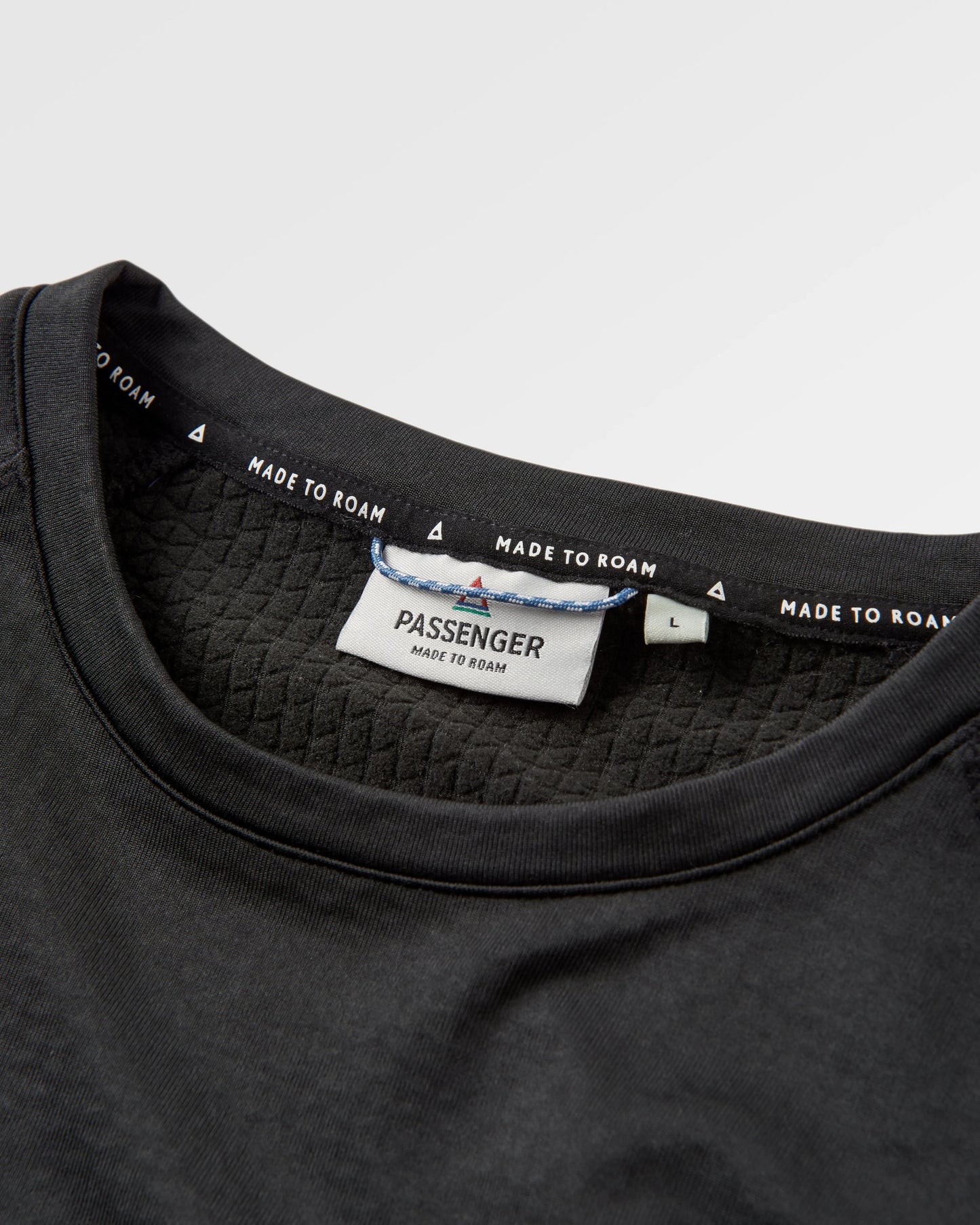 Alpine Recycled Base Layer LS T-Shirt - Black - Flatlay