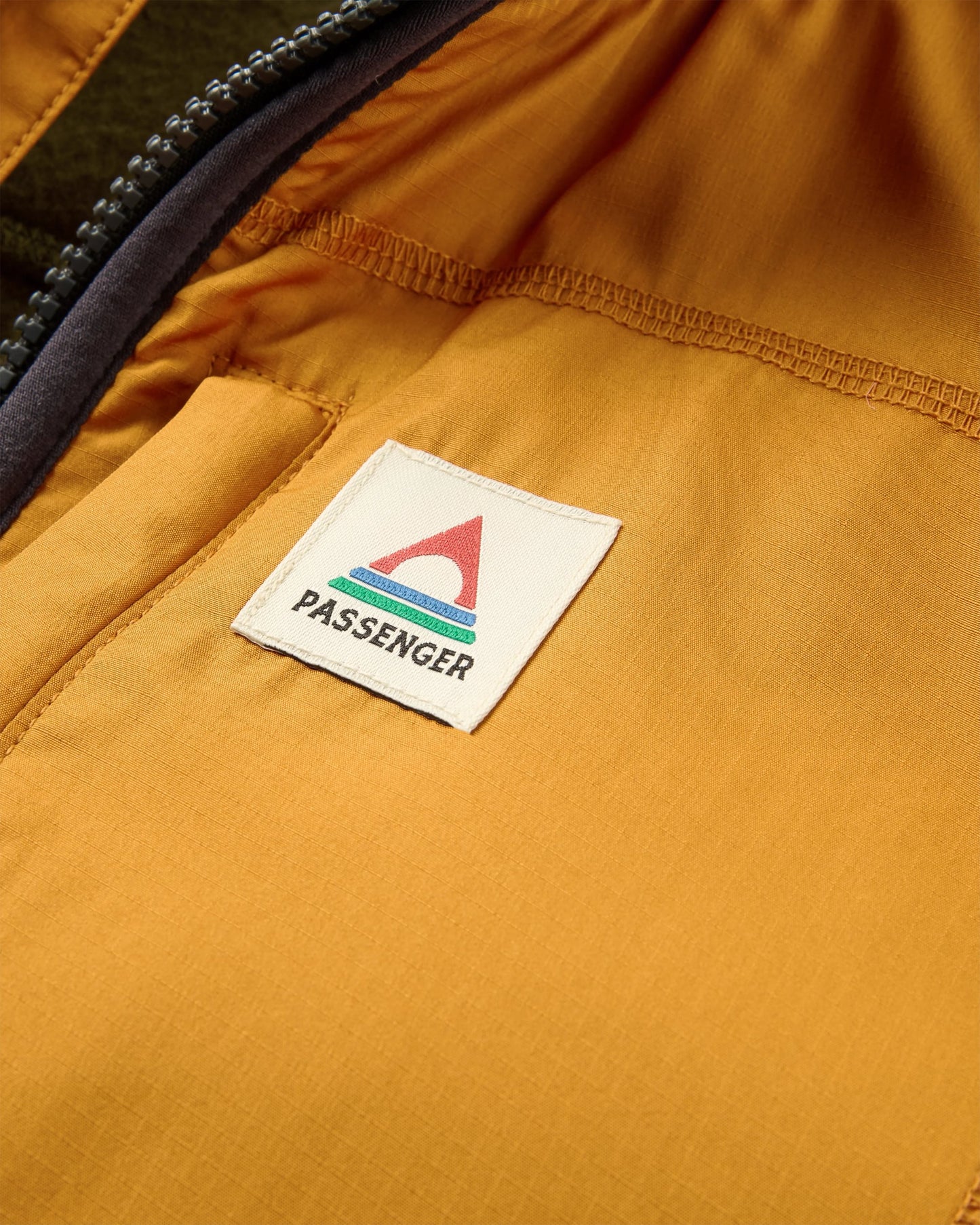 Offgrid Recycled Sherpa Fleece Vest - Dark Olive - Flatlay