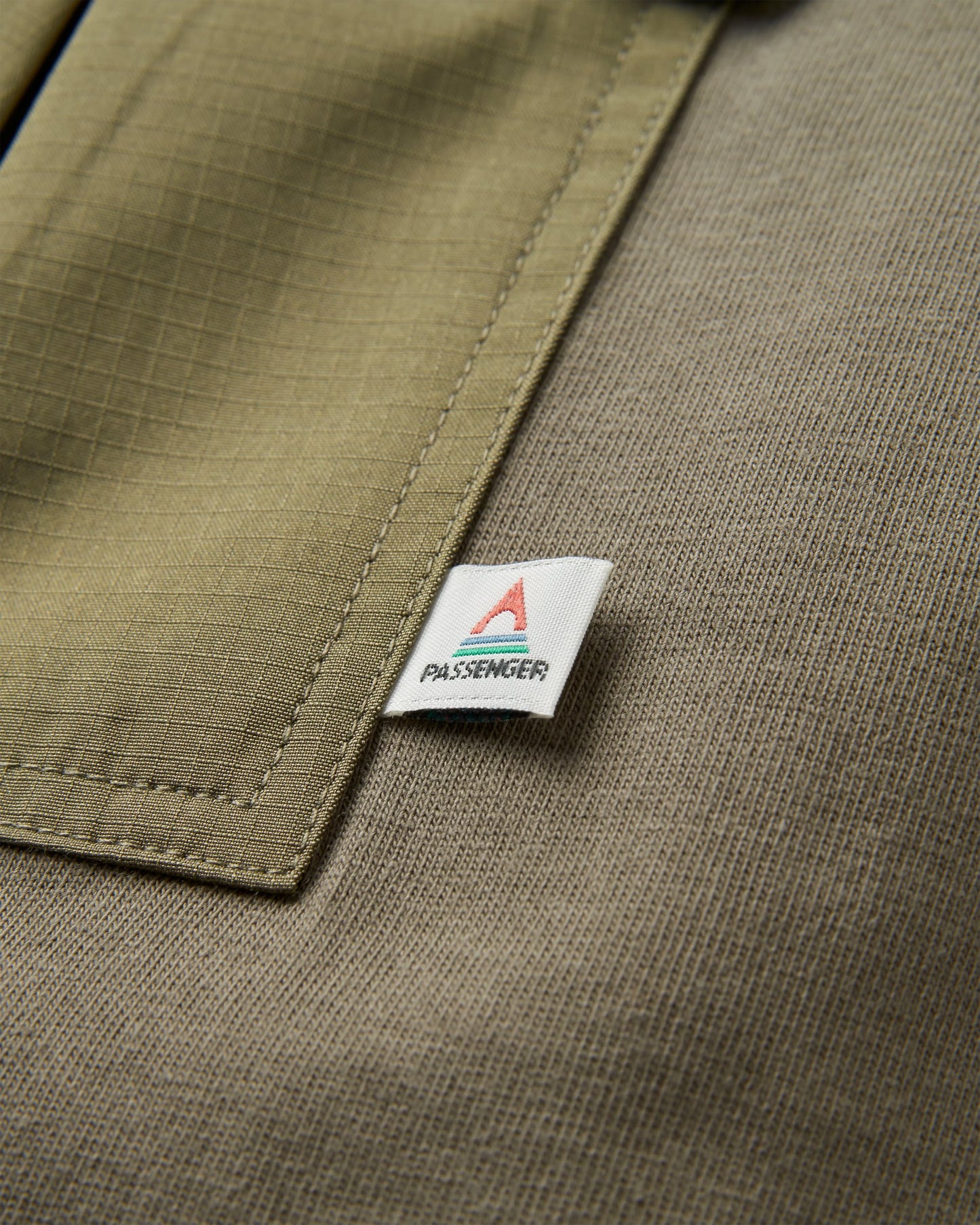 Travel Pocket Relaxed Fit T-Shirt - Dusty Olive