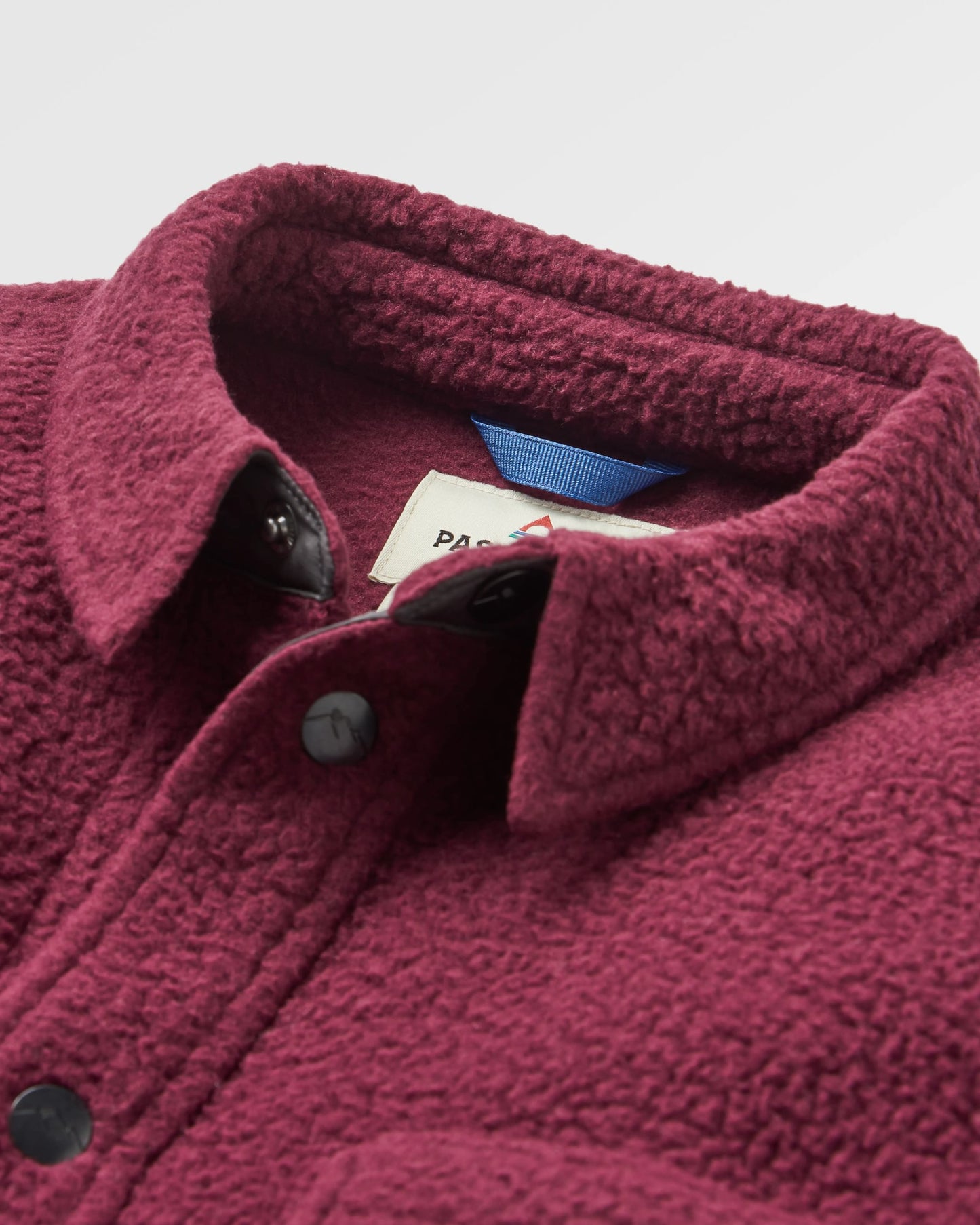 Backcountry Recycled Sherpa Fleece Shirt - Fig - Flatlay