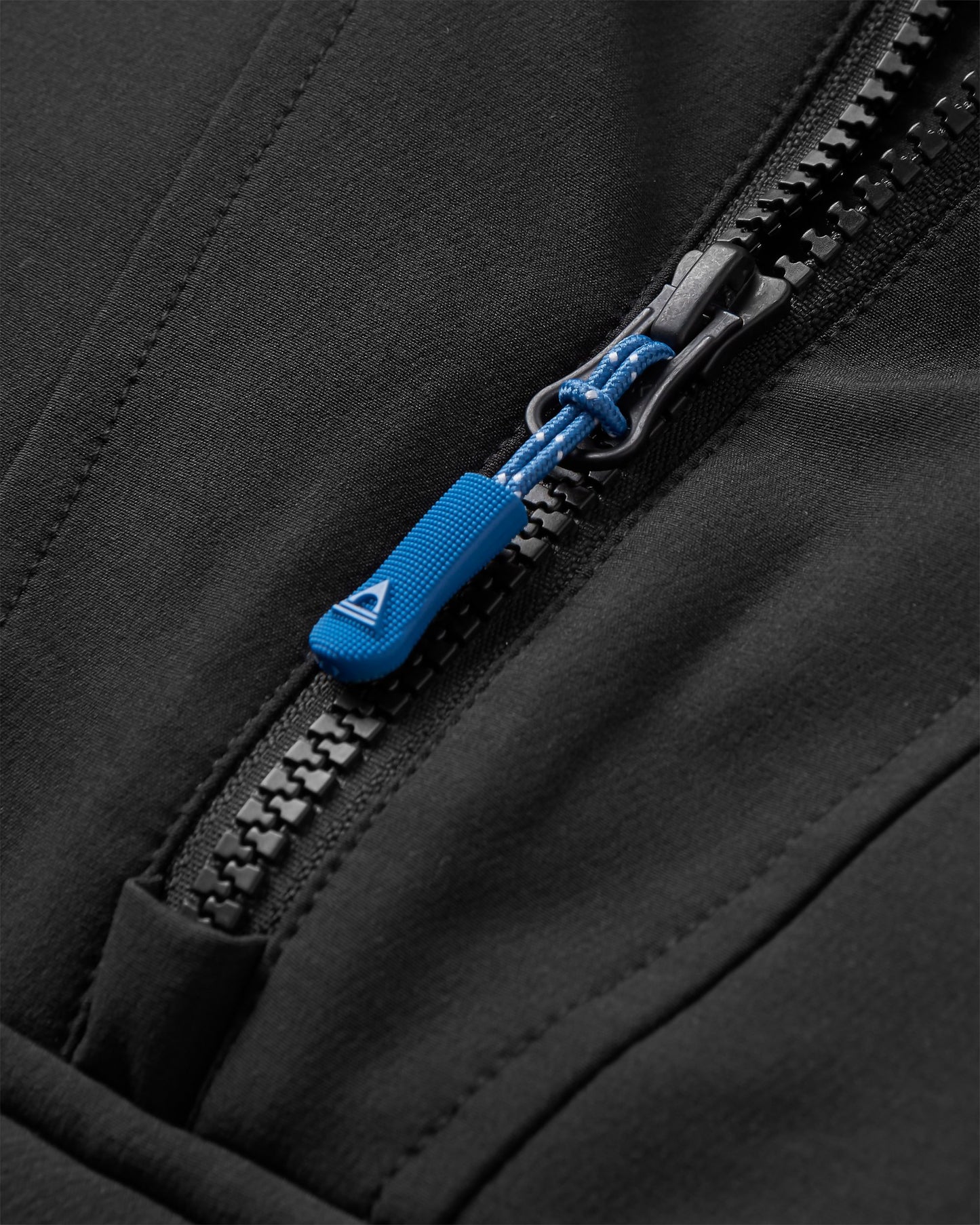 Ocean Recycled Softshell Jacket - Black - Flatlay
