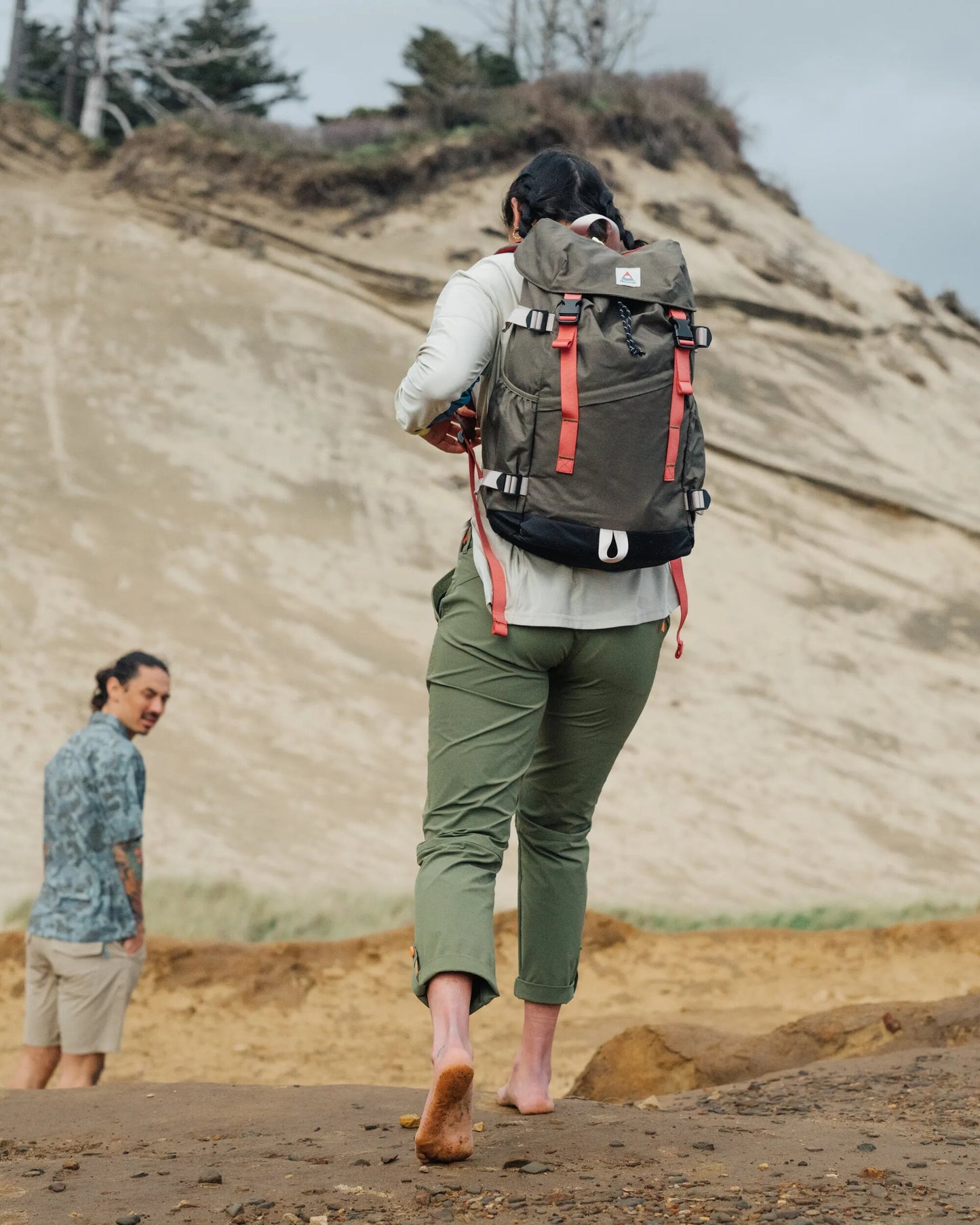 Boondocker Recycled 26L Backpack - Khaki - Lifestyle