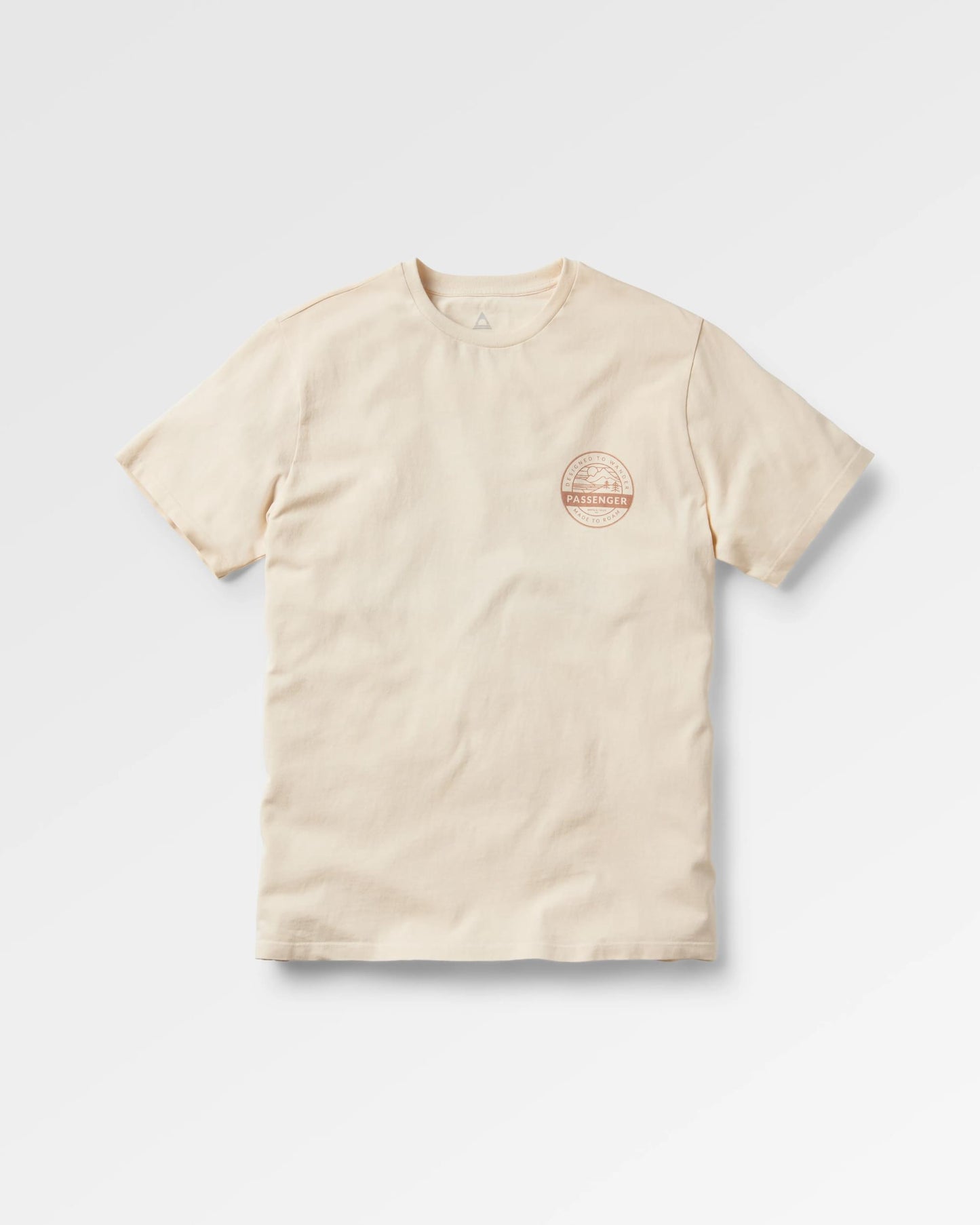 Odyssey Recycled Cotton T-Shirt - Birch - Flatlay