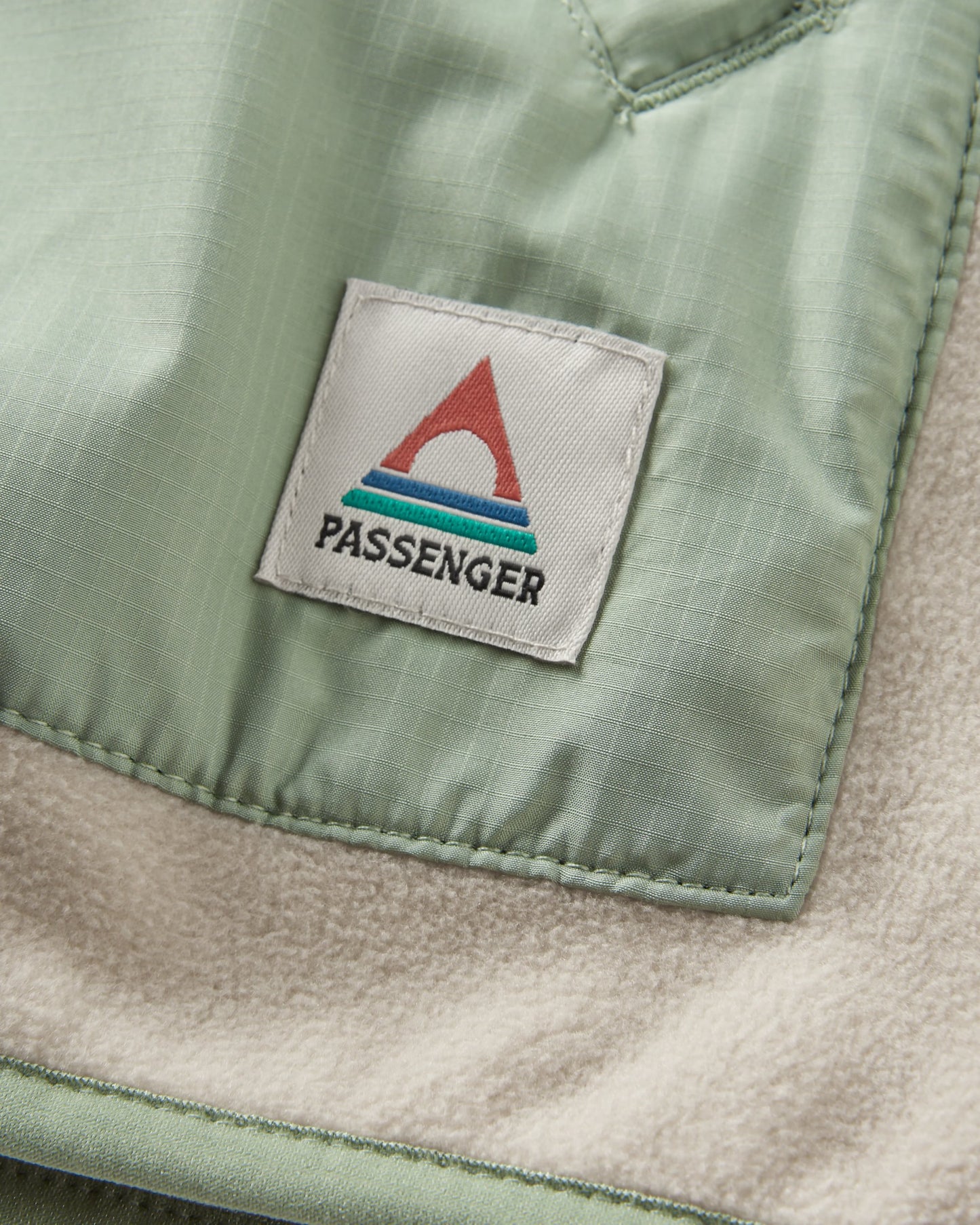 Navegado Recycled Polar Fleece - Oatmeal - Flatlay