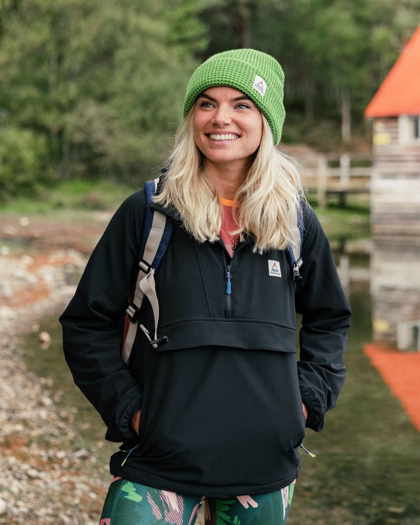 Ocean Recycled Softshell Jacket - Black - Lifestyle