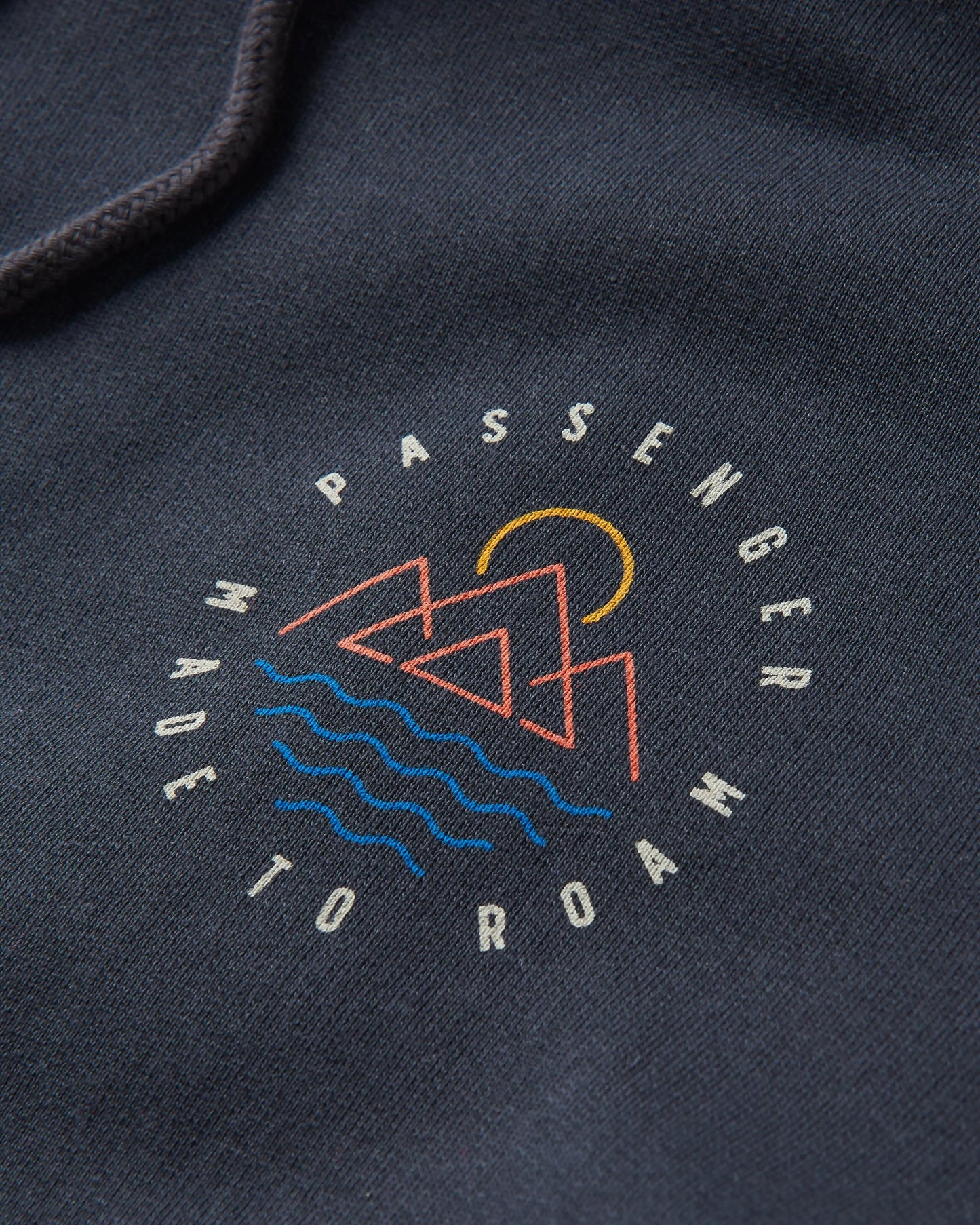 Escapism Recycled Cotton Hoodie - Black