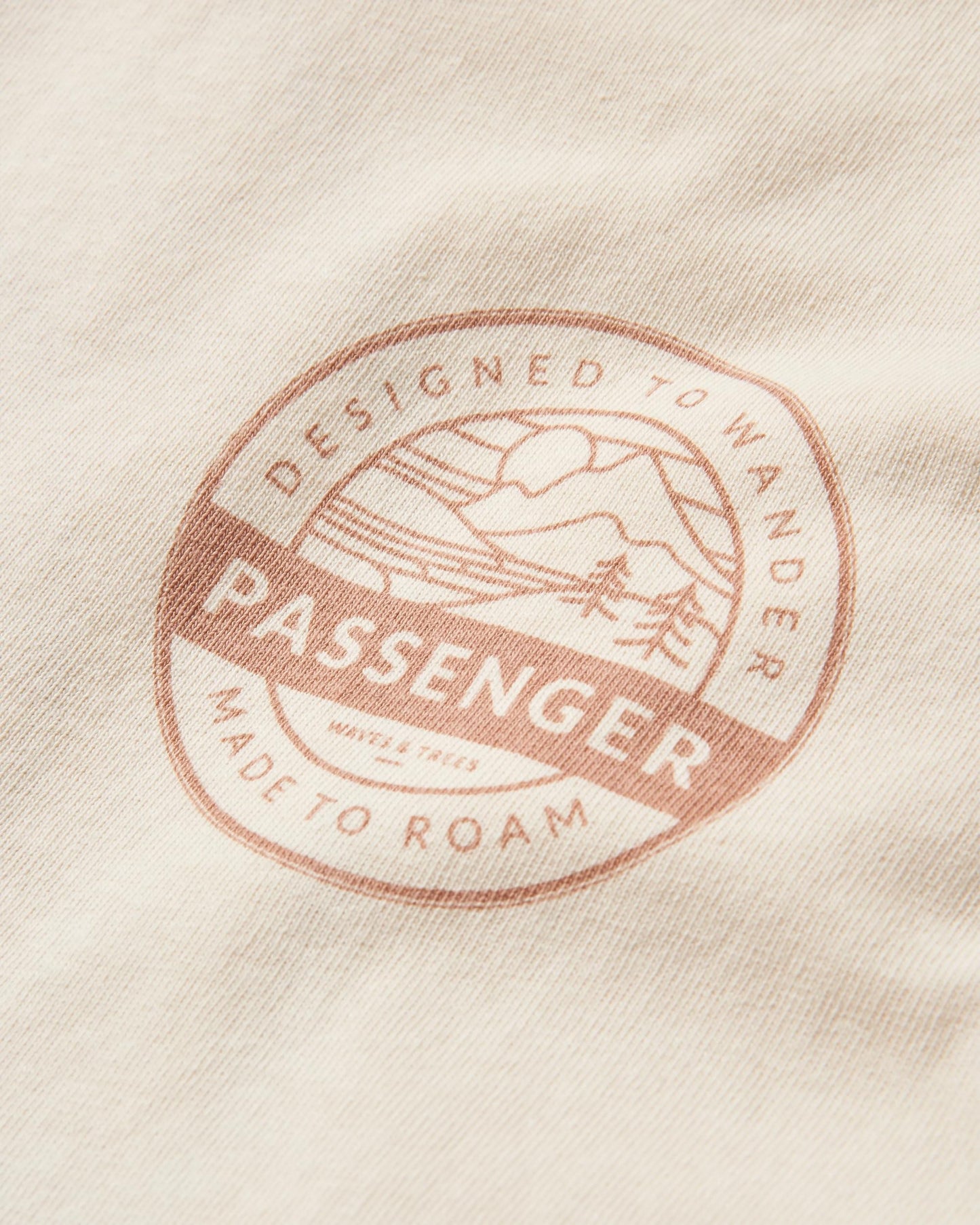 Odyssey Recycled Cotton T-Shirt - Birch - Flatlay