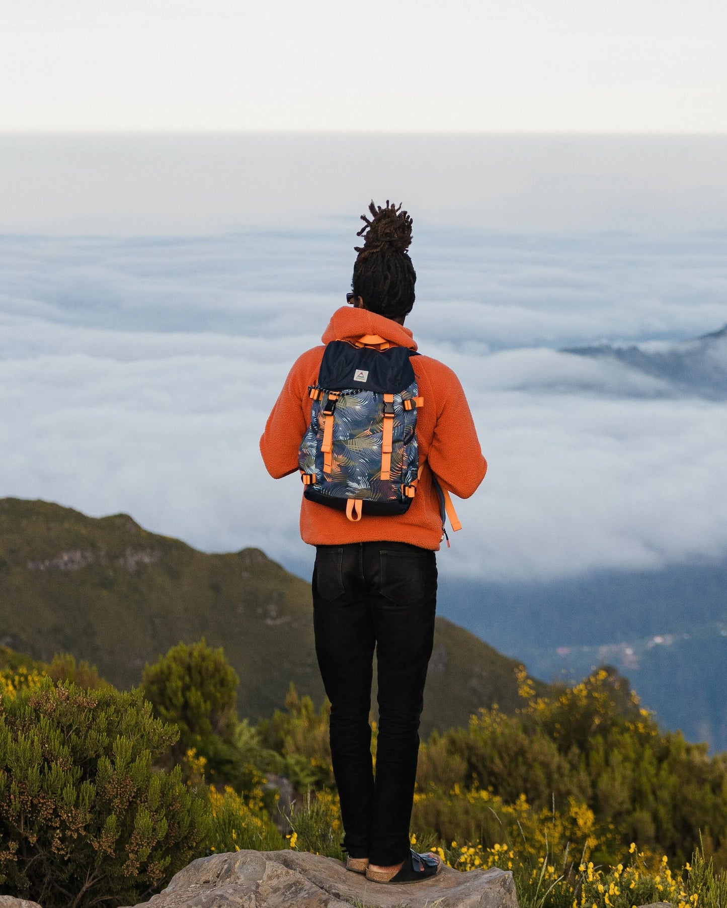 Boondocker Recycled 26L Backpack - Palm Camo Apricot - Lifestyle - Male