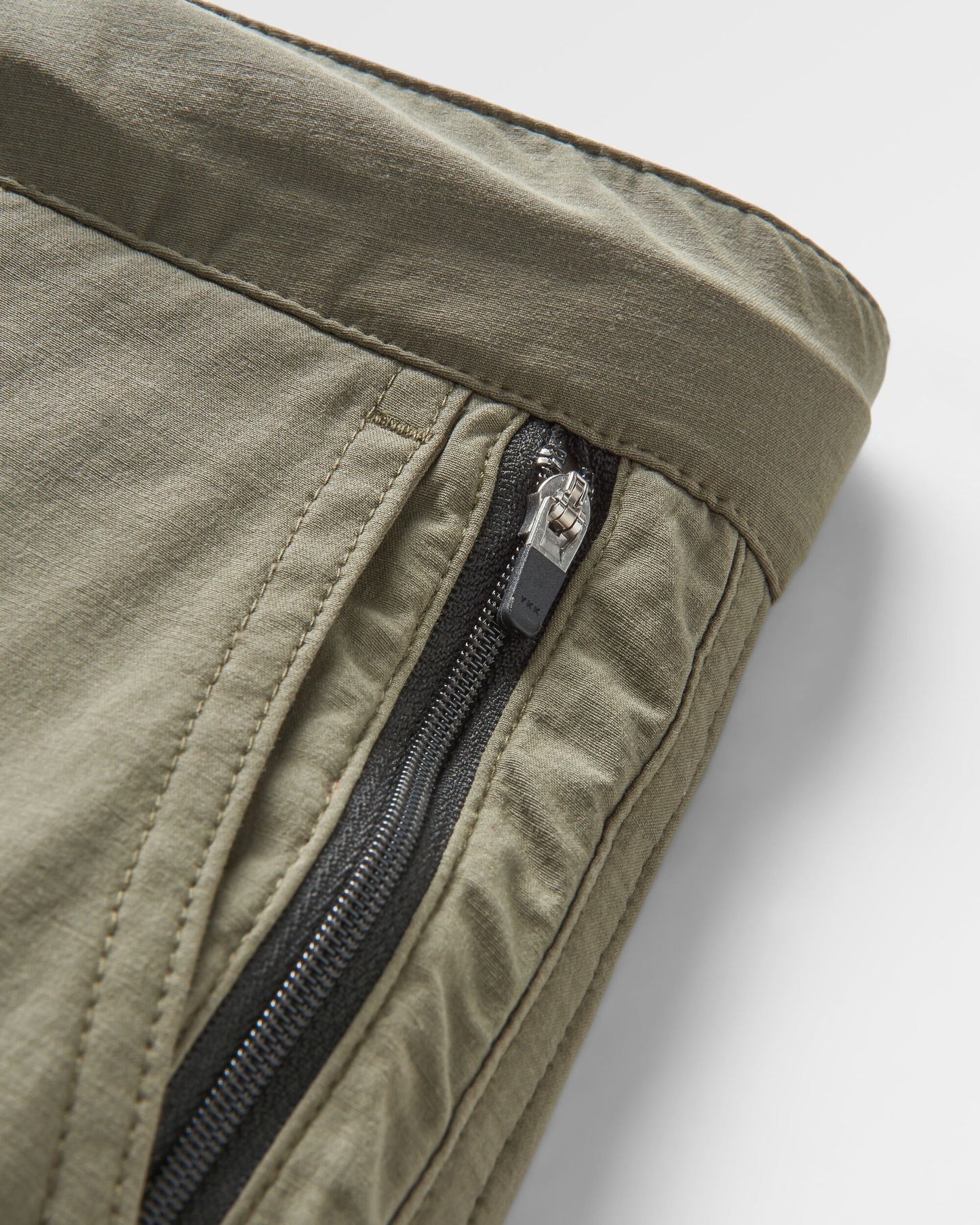 Drift Trouser - Dusty Olive - Flatlay