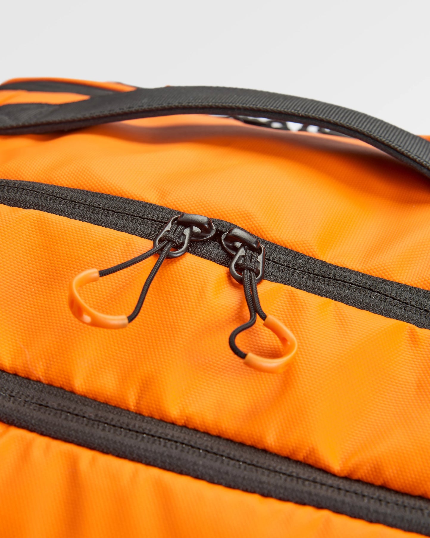 Atlas Recycled Backpack Duffel - Sunrise Orange - Flatlay