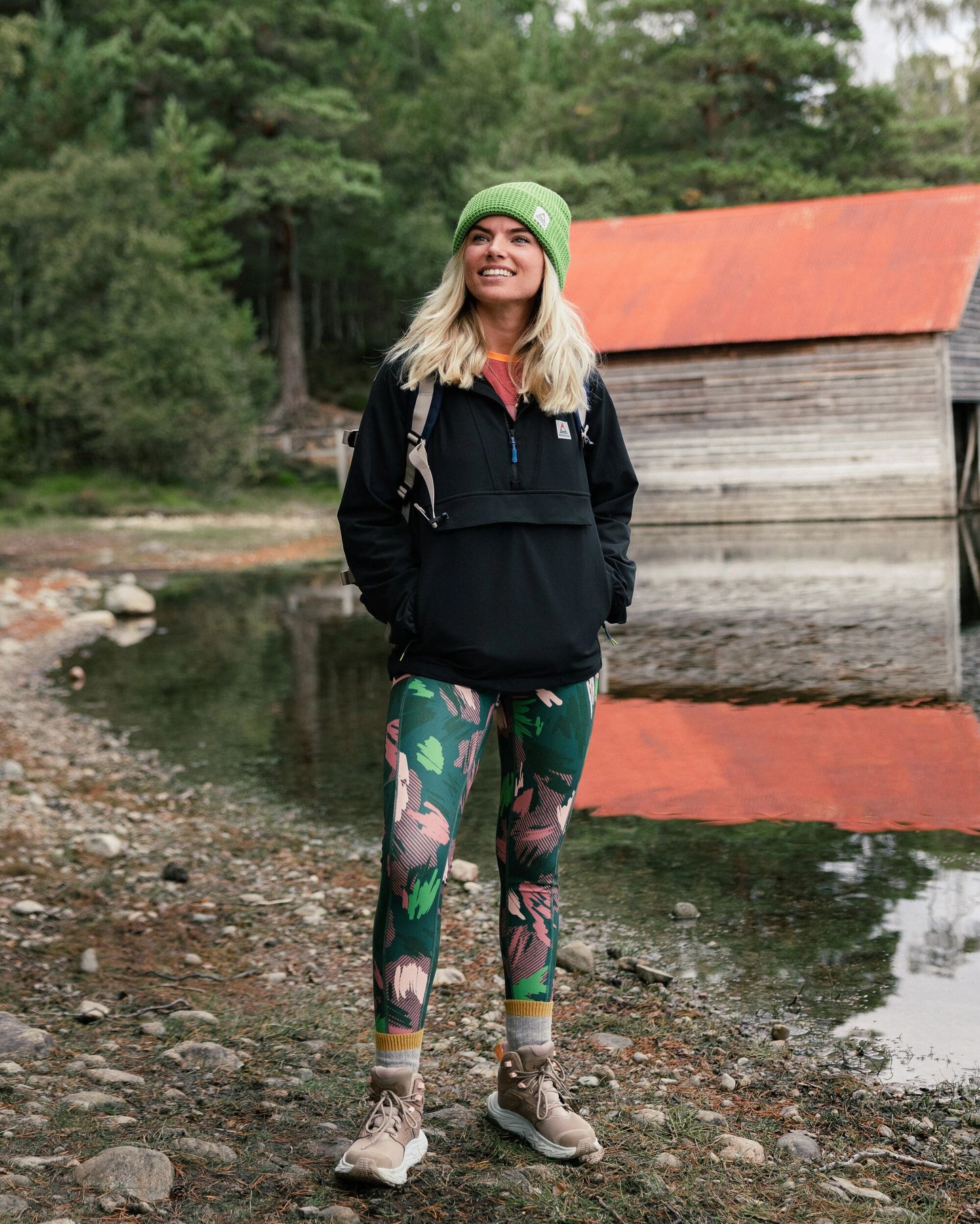 Ocean Recycled Softshell Jacket - Black - Lifestyle