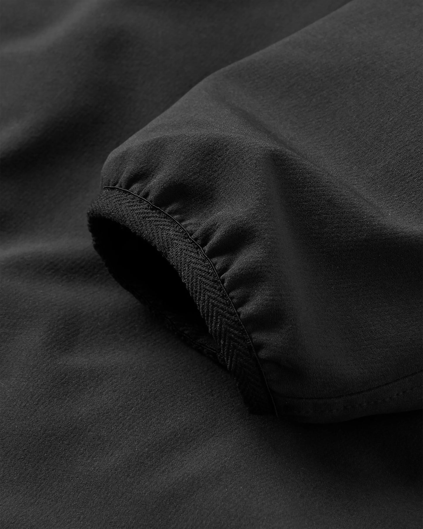Ocean Recycled Softshell Jacket - Black - Flatlay