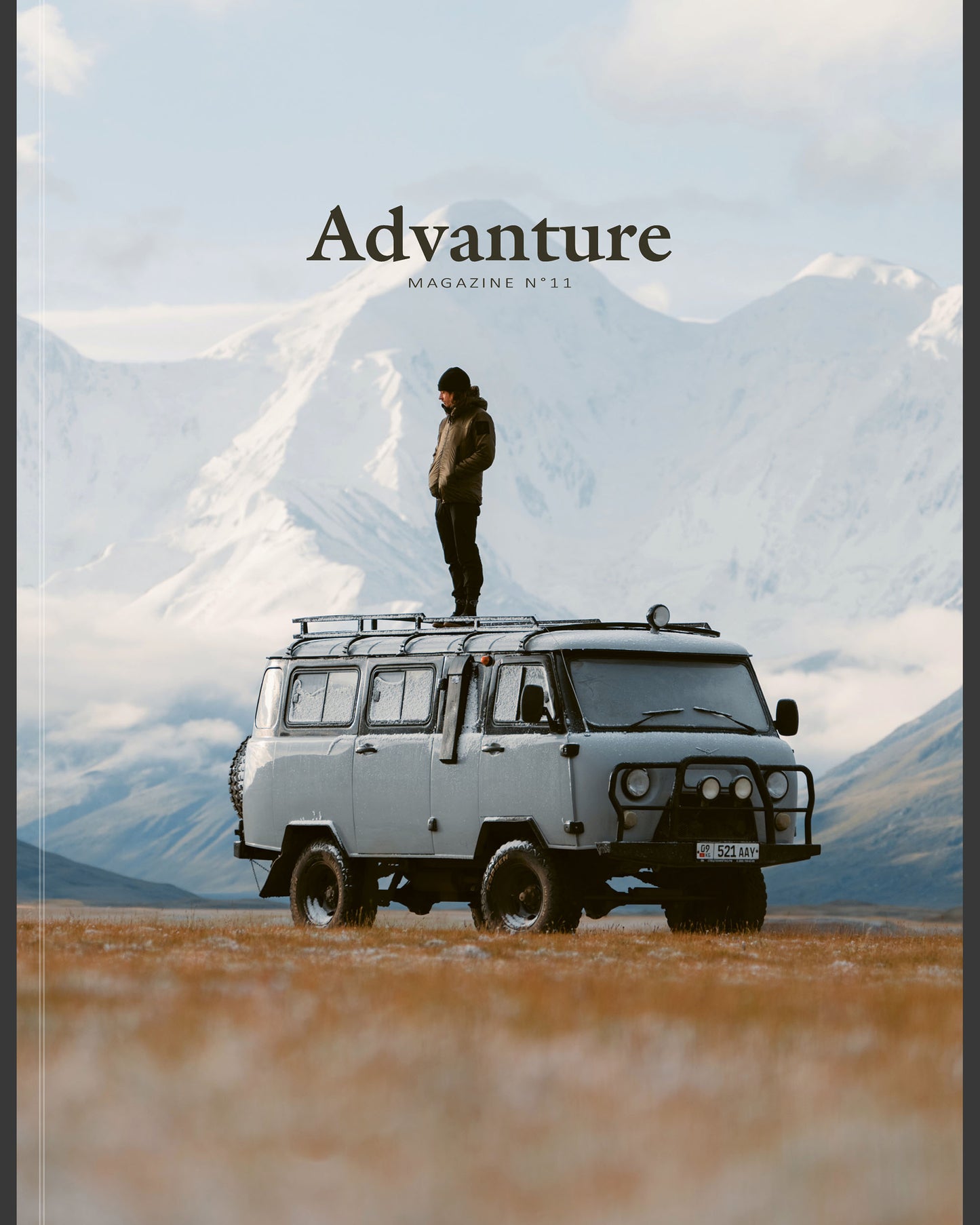 Advanture Magazine Issue 11 - No Colour - Flatlay