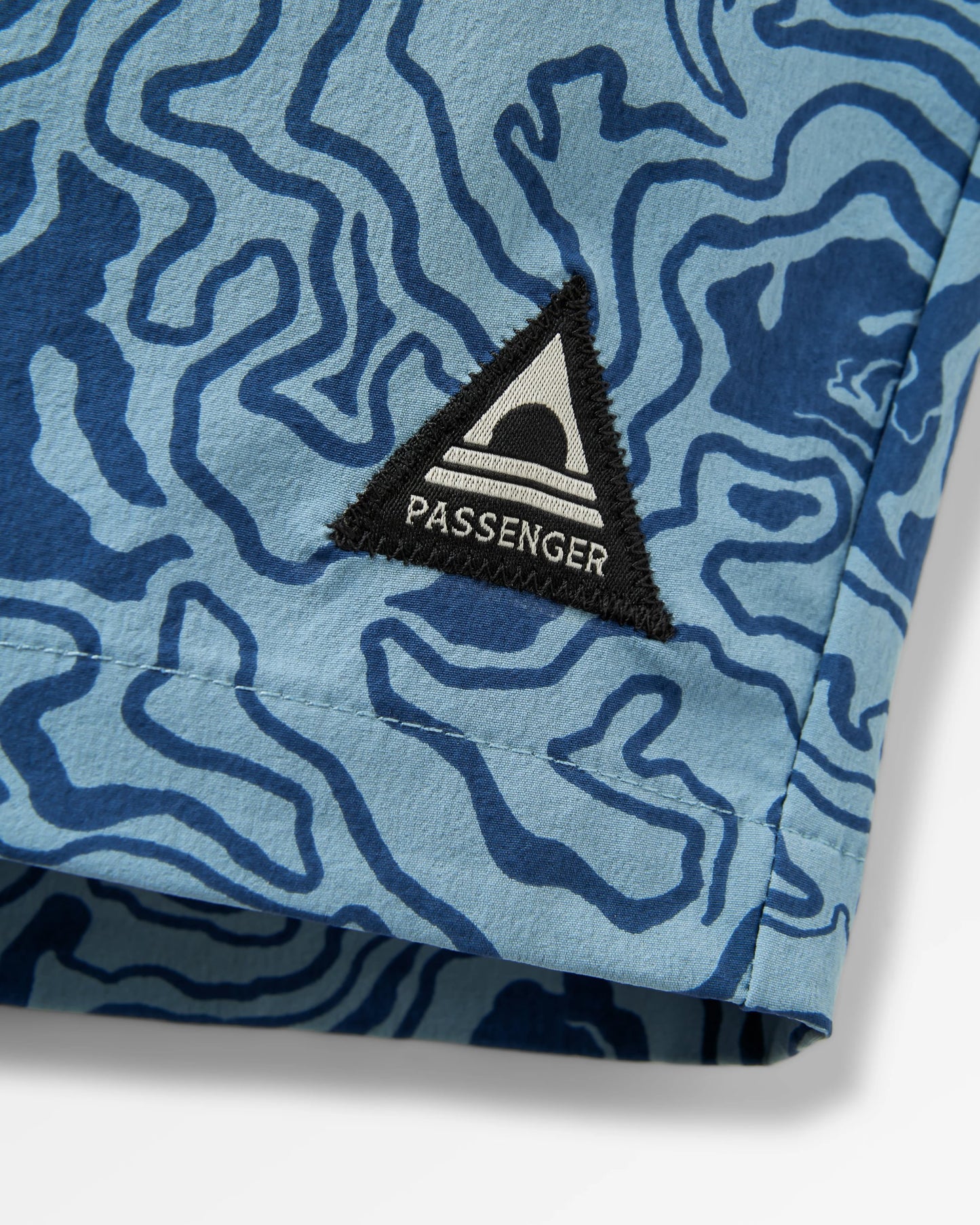 Drifter NetPlus® Swim Lined Short - Strata Swirl Arctic - Flatlay