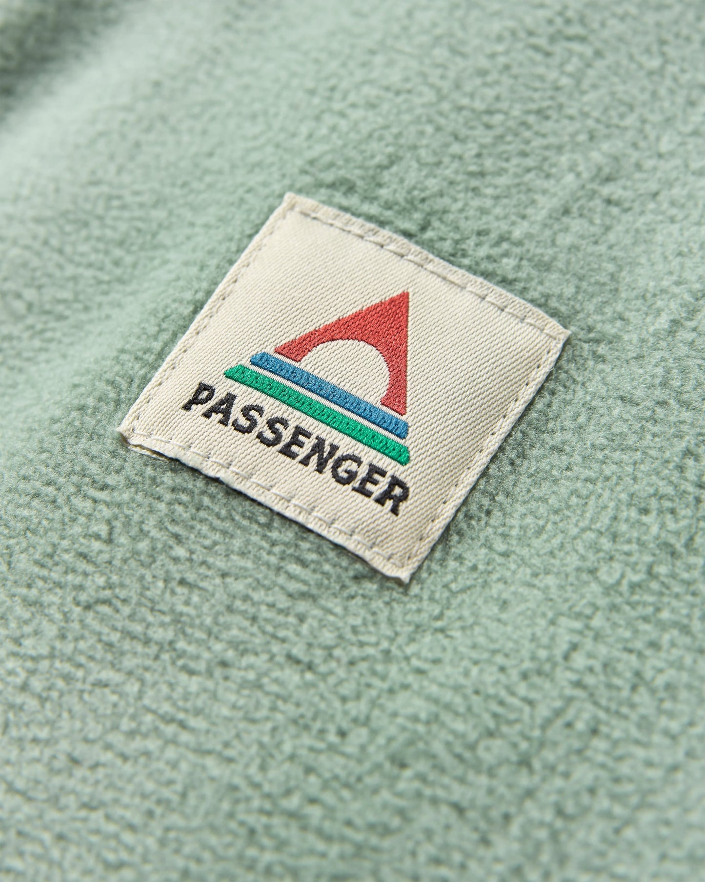 Ayla Recycled Micro Polartec® Fleece - Pistachio - Flatlay