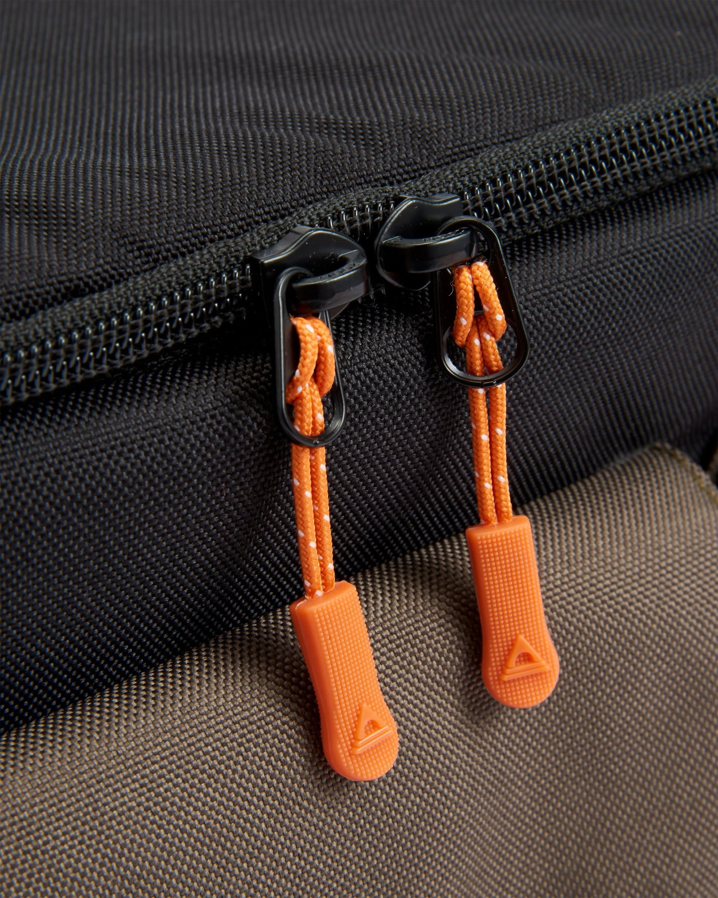 Boondocker Recycled Camera Bag - True Black/ Khaki - Flatlay