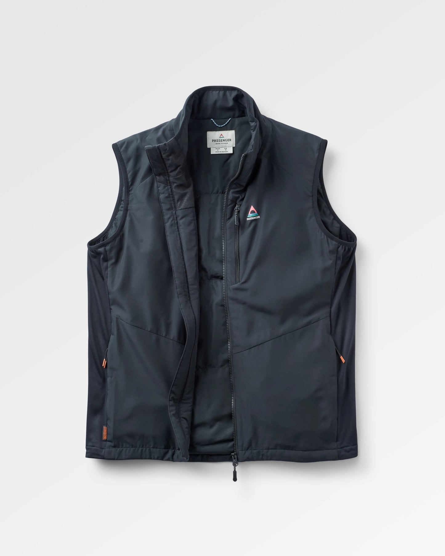 Daybreak Lightweight Recycled Thermore® Insulated Vest - Black - Flatlay