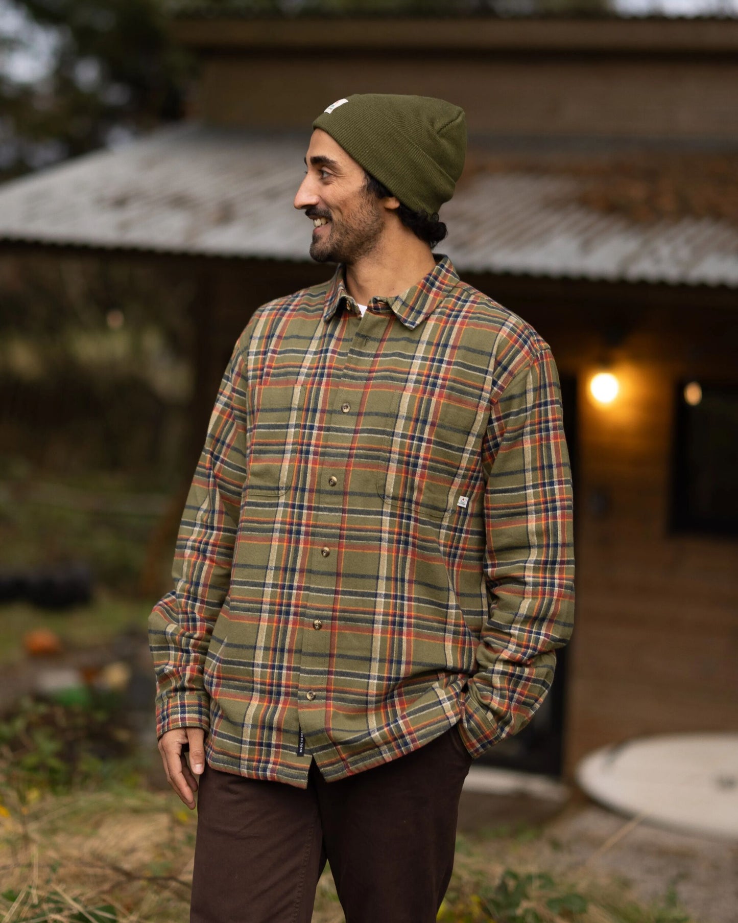 Backcountry Check Shirt - Khaki Check