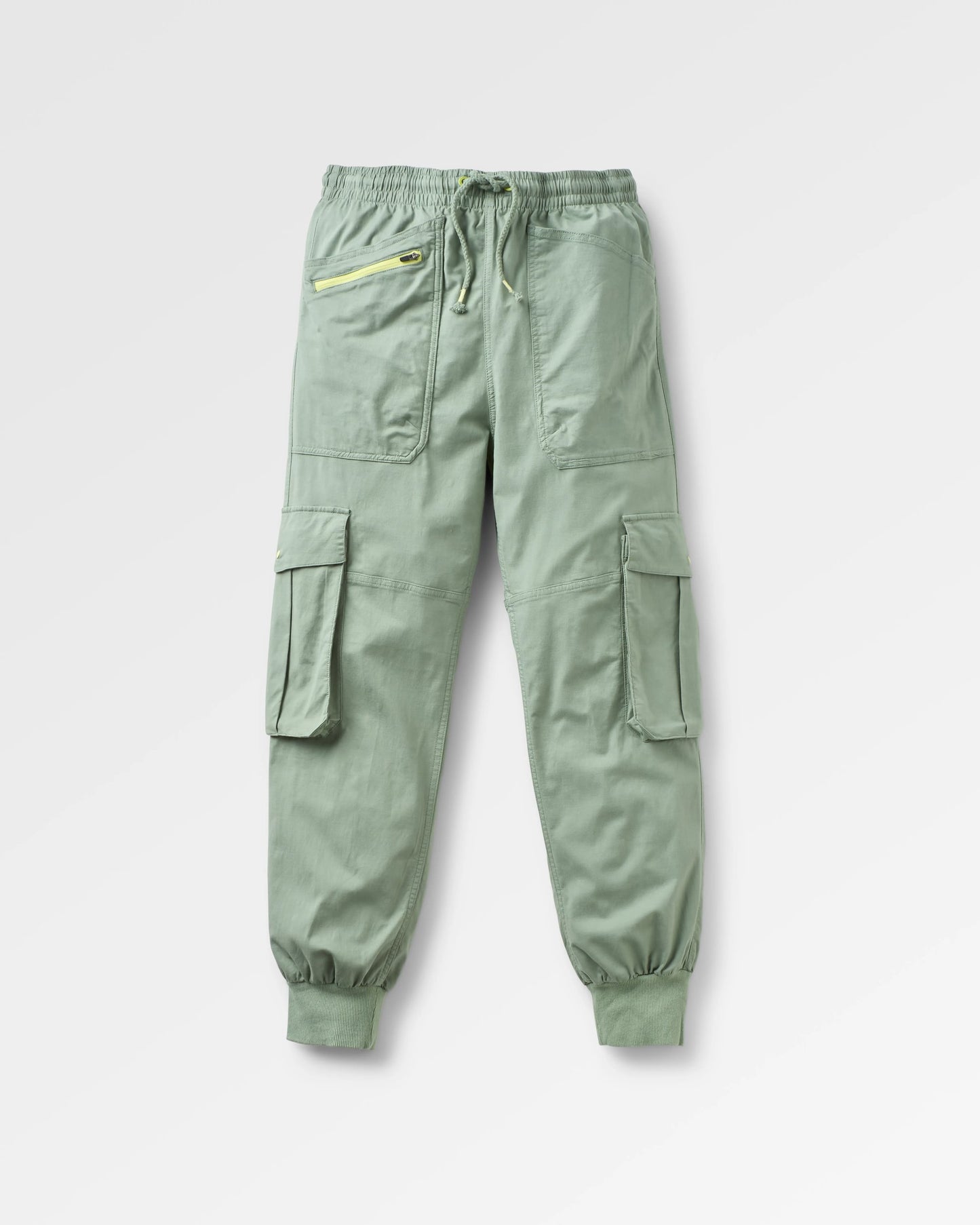 Hydrilla Organic Cotton Trouser - Pistachio - Flatlay