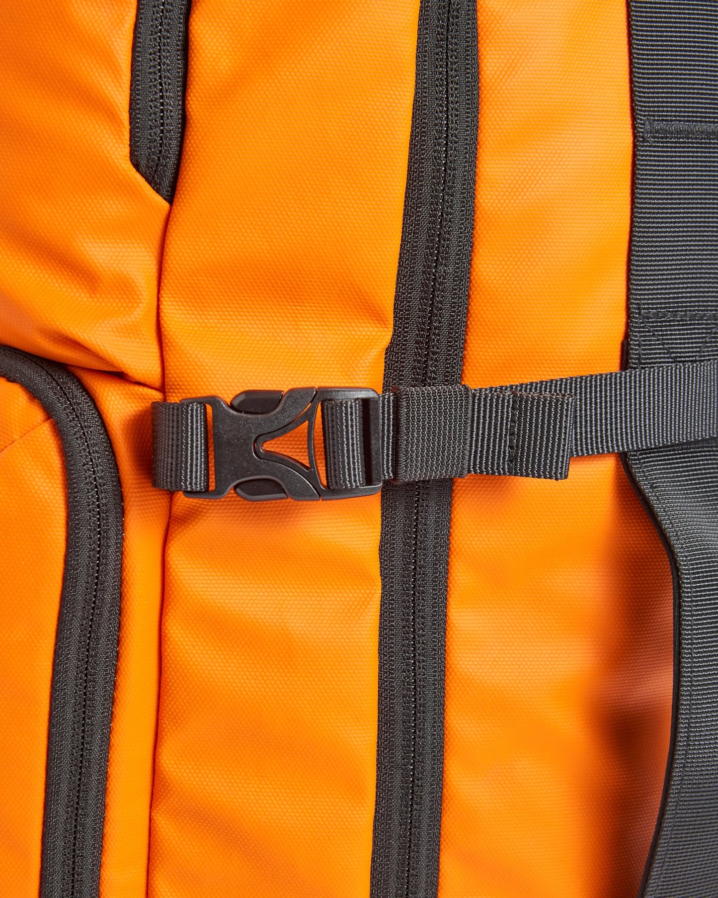 Atlas Recycled Backpack Duffel - Sunrise Orange - Flatlay