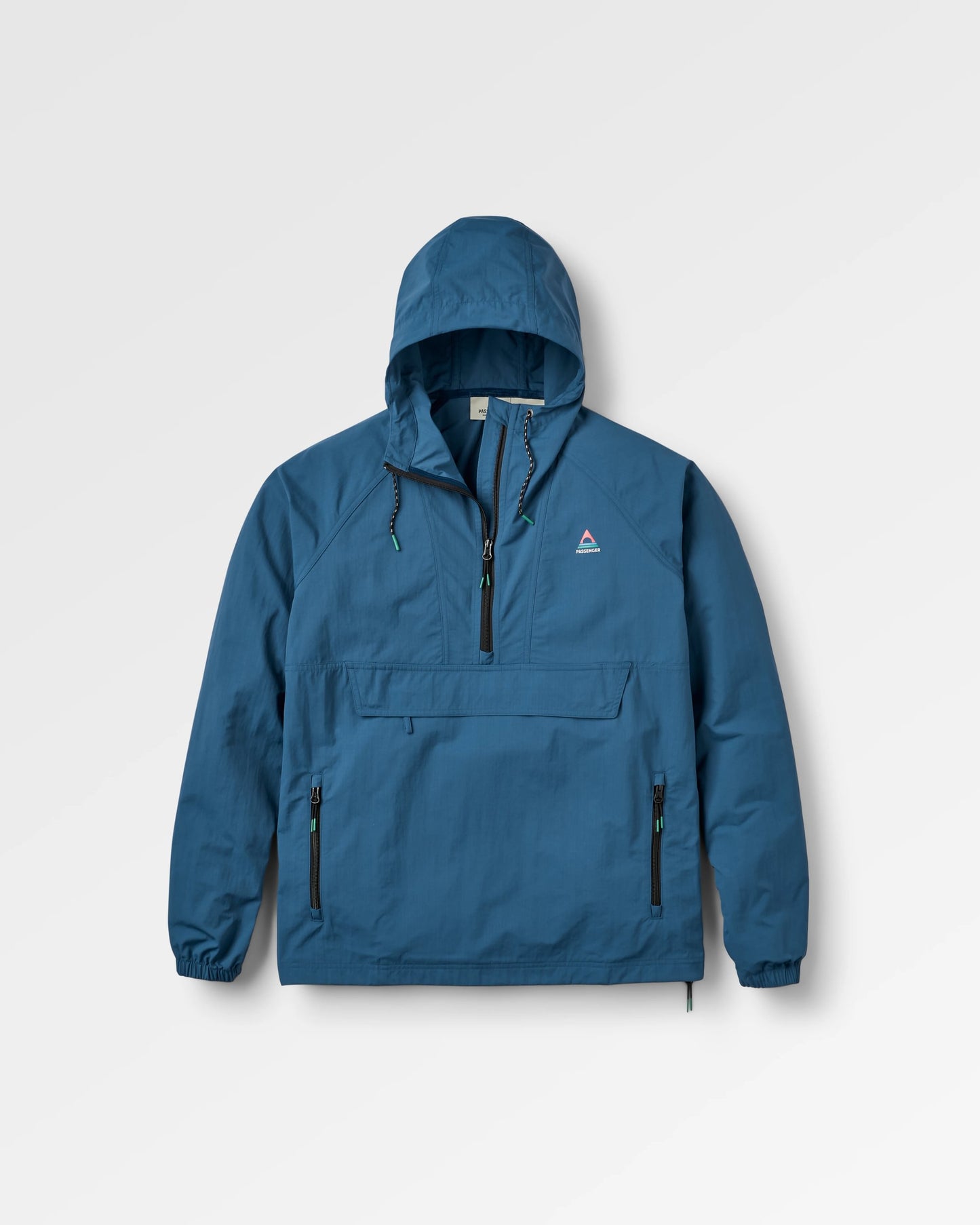 Seek Out Water Resistant Jacket - Dark Denim - Flatlay