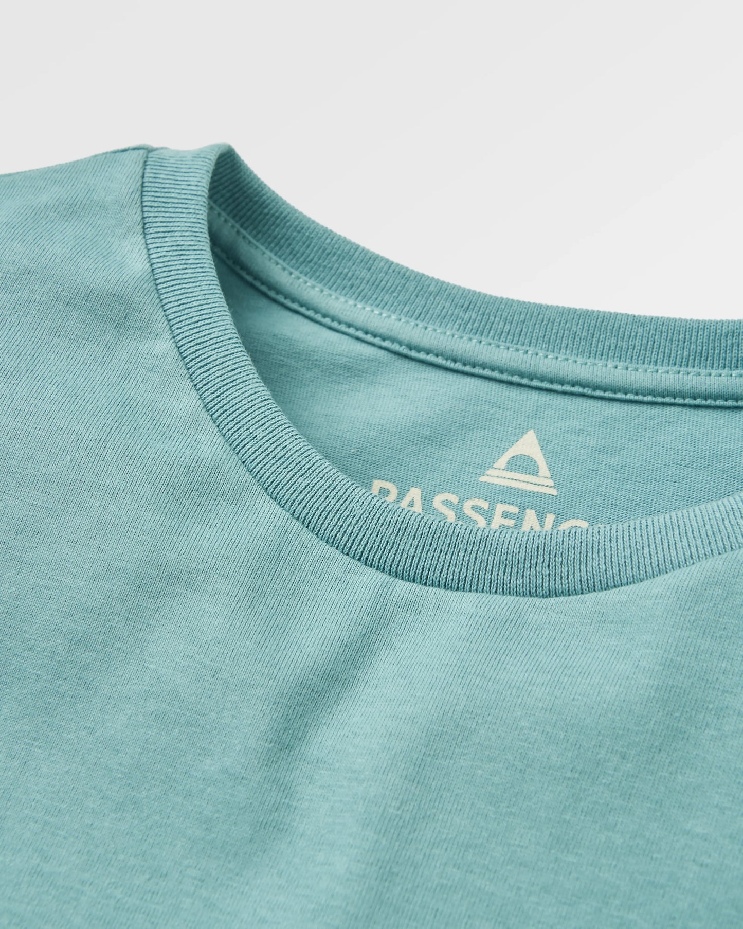 Beechey Recycled Cotton T-Shirt - Arctic - Flatlay