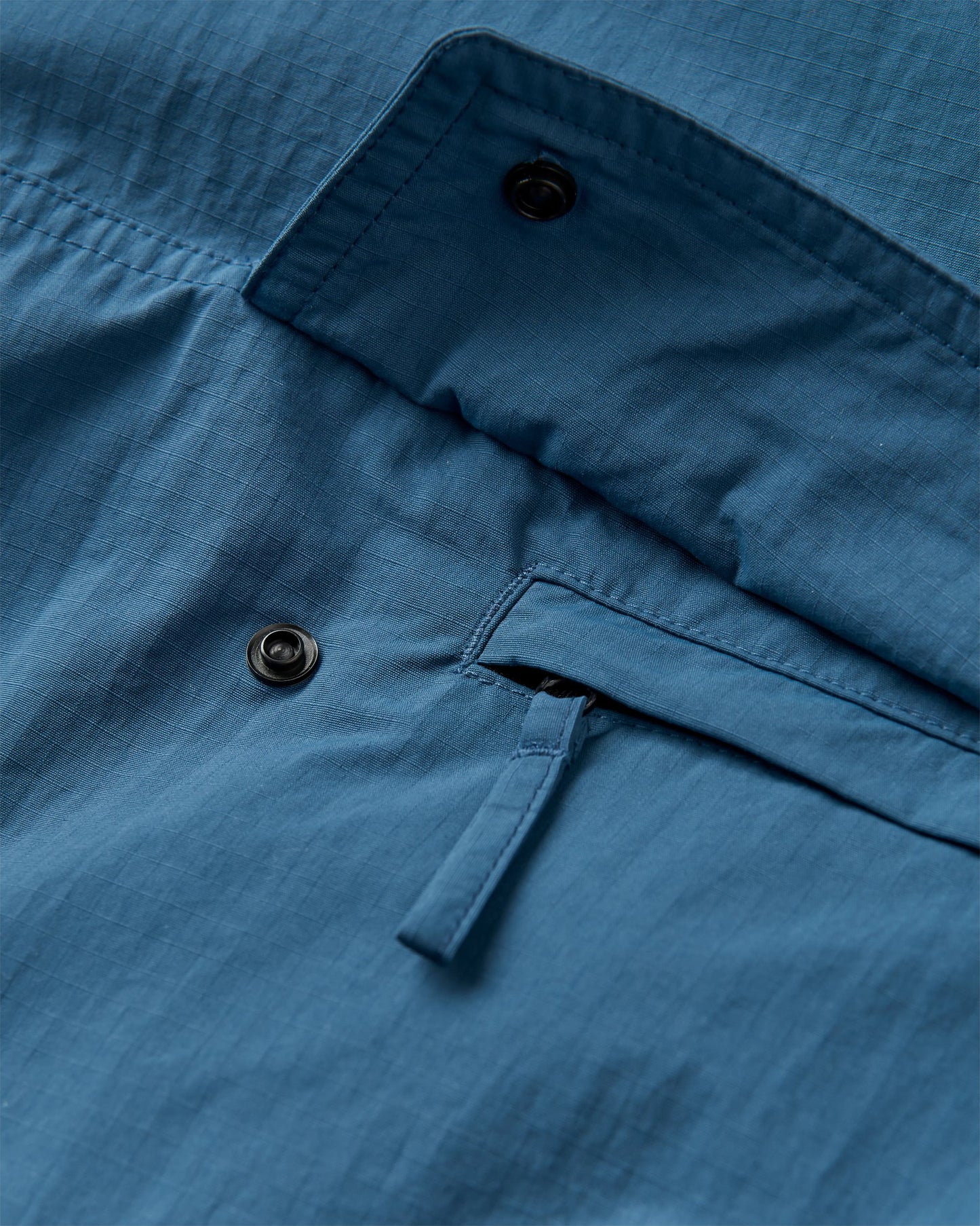 Seek Out Water Resistant Jacket - Dark Denim - Flatlay