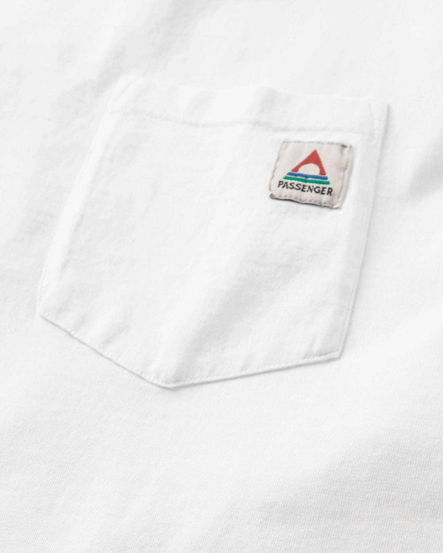 Heritage Recycled Relaxed Fit T-Shirt - White - Flatlay