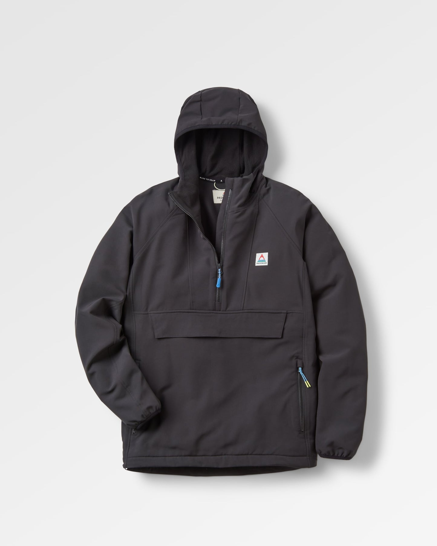 Roamer Recycled Softshell Jacket - Black - Flatlay