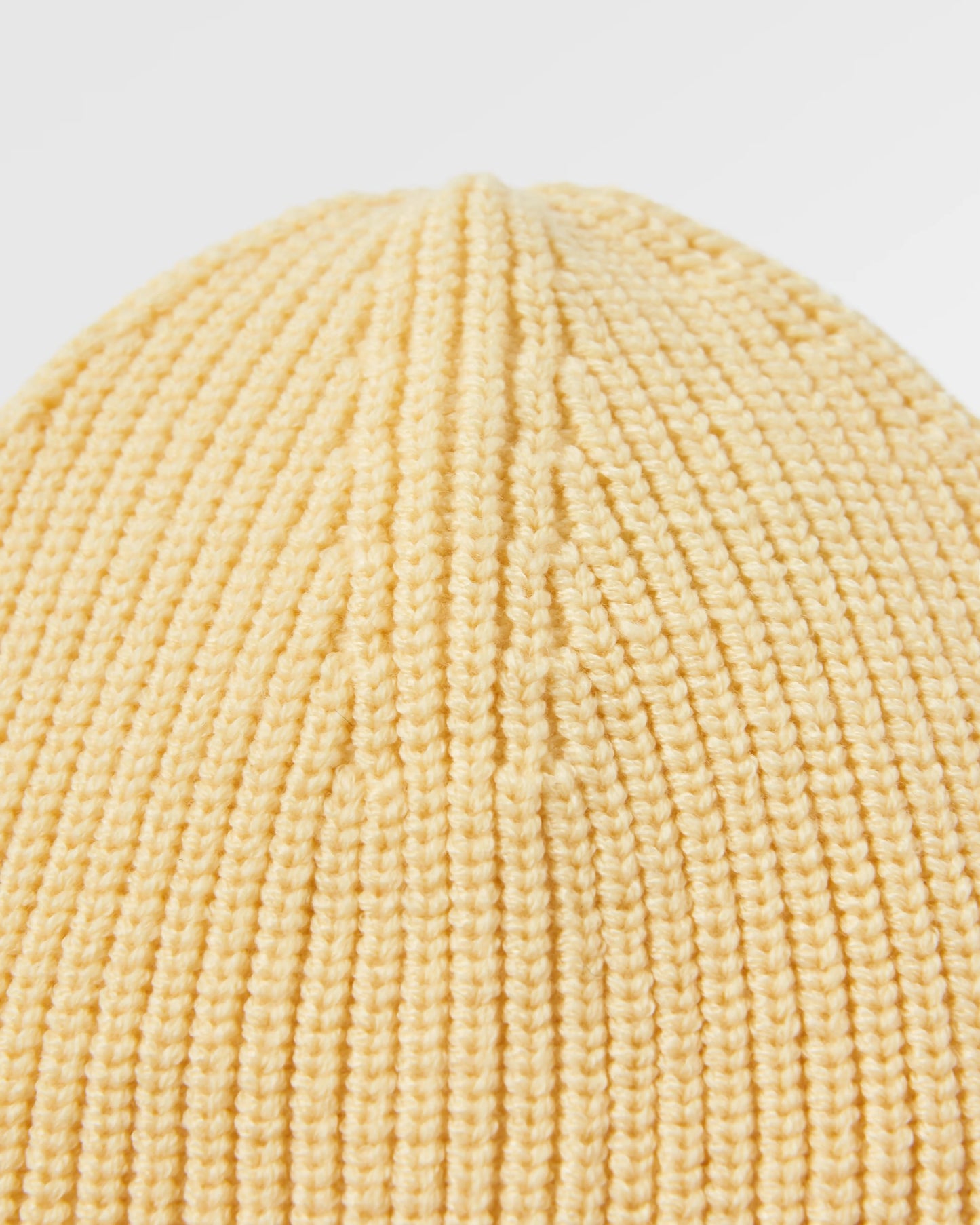 Compass Recycled Beanie - Sunlight - Flatlay