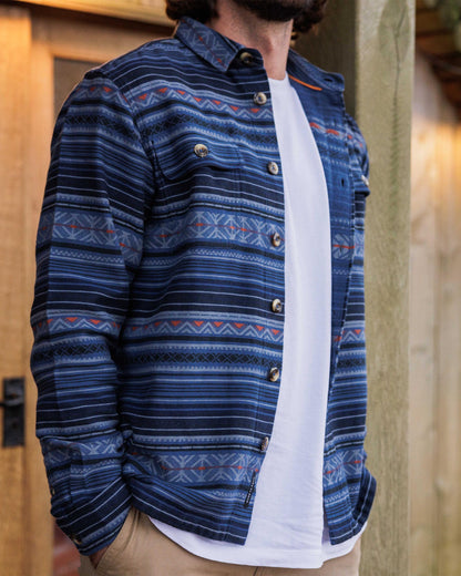 Slowdown Heavyweight Overshirt - Dark Denim