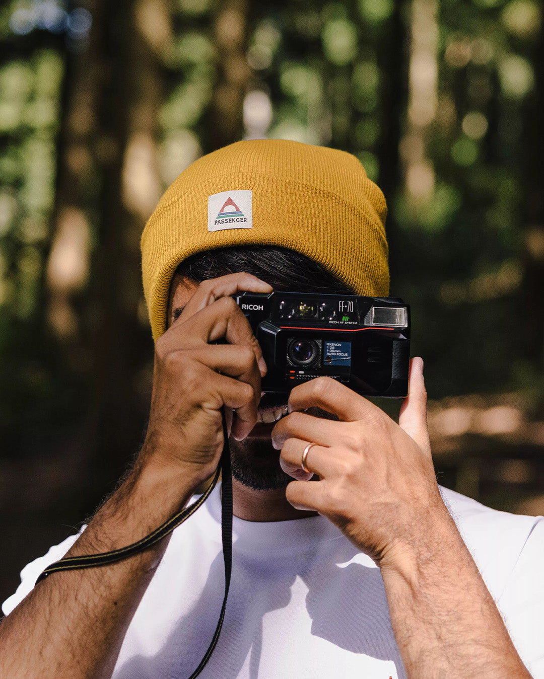 Male_Core Recycled Low-Top Beanie - Mustard Yellow