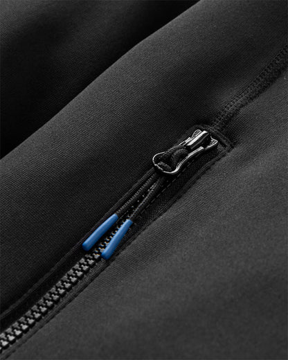 Wintergreen Recycled Polartec® Fleece Hoodie - Black - Flatlay