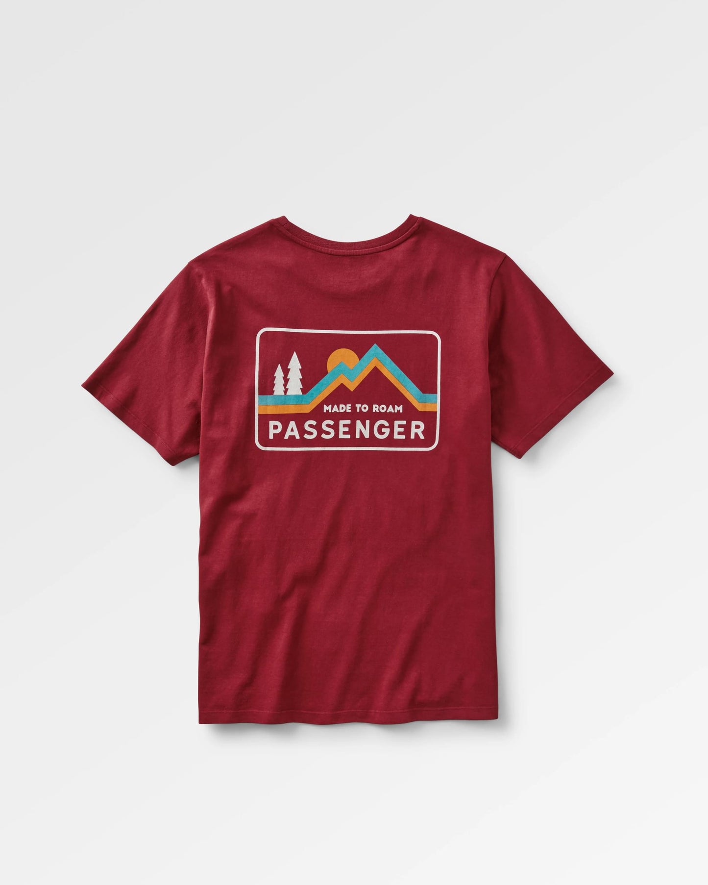 Made to Roam Recycled Cotton T-Shirt - Forest Berry