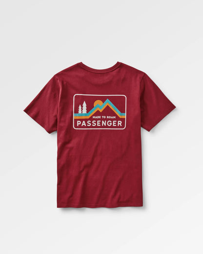 Made to Roam Recycled Cotton T-Shirt - Forest Berry