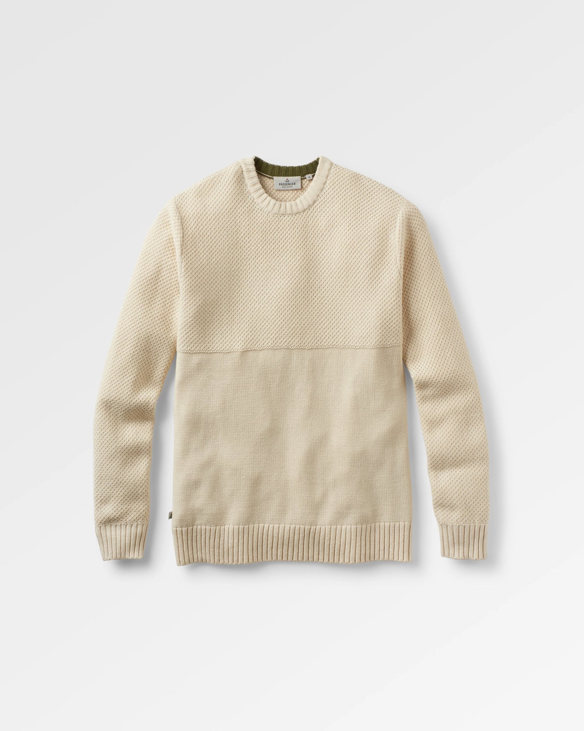 Swell Knitted Jumper - Off White - Flatlay