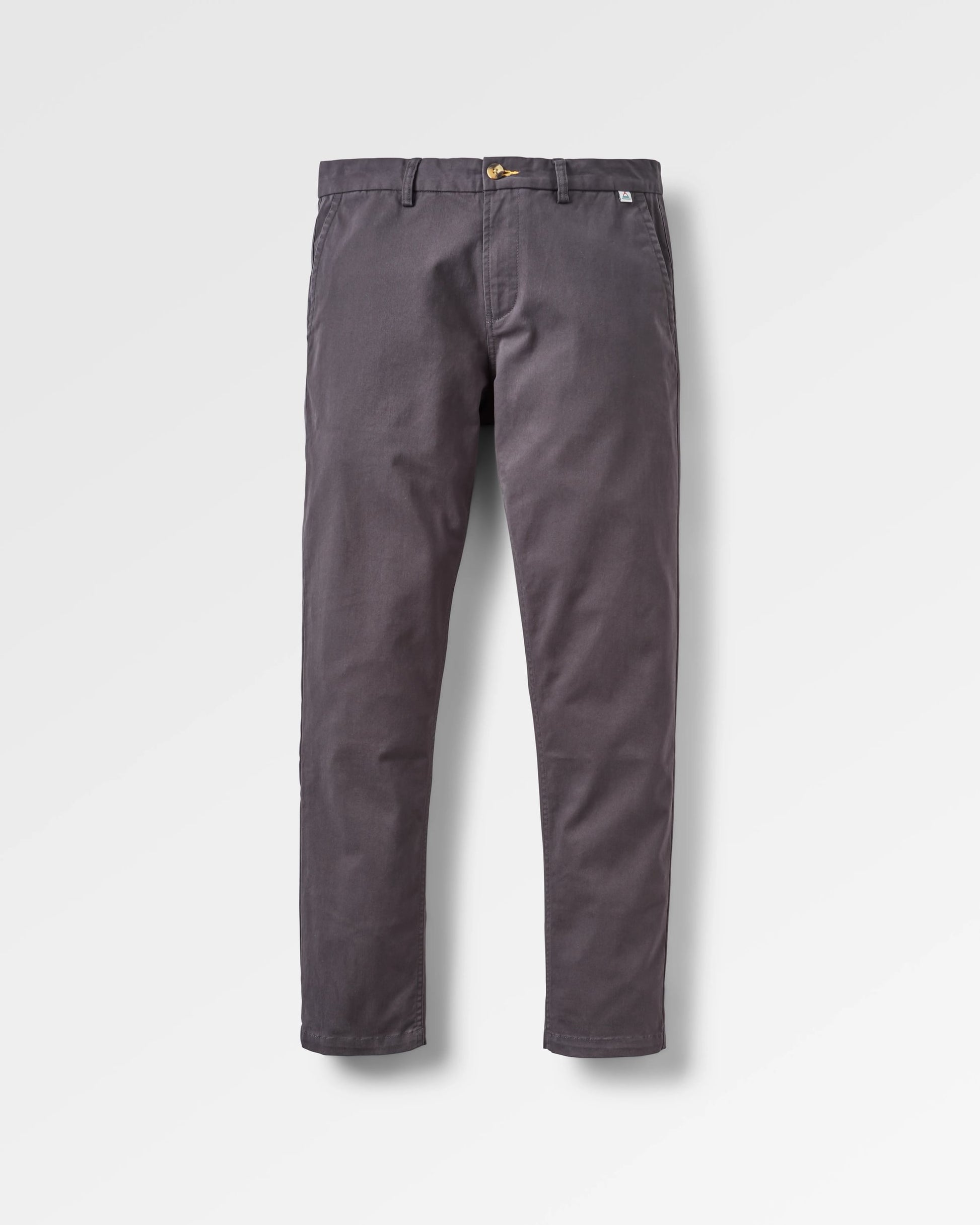 365 Organic Cotton Trouser - Faded Black - Flatlay