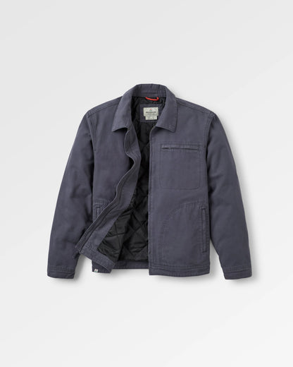 Taylor Quilted Jacket - Charcoal - Flatlay