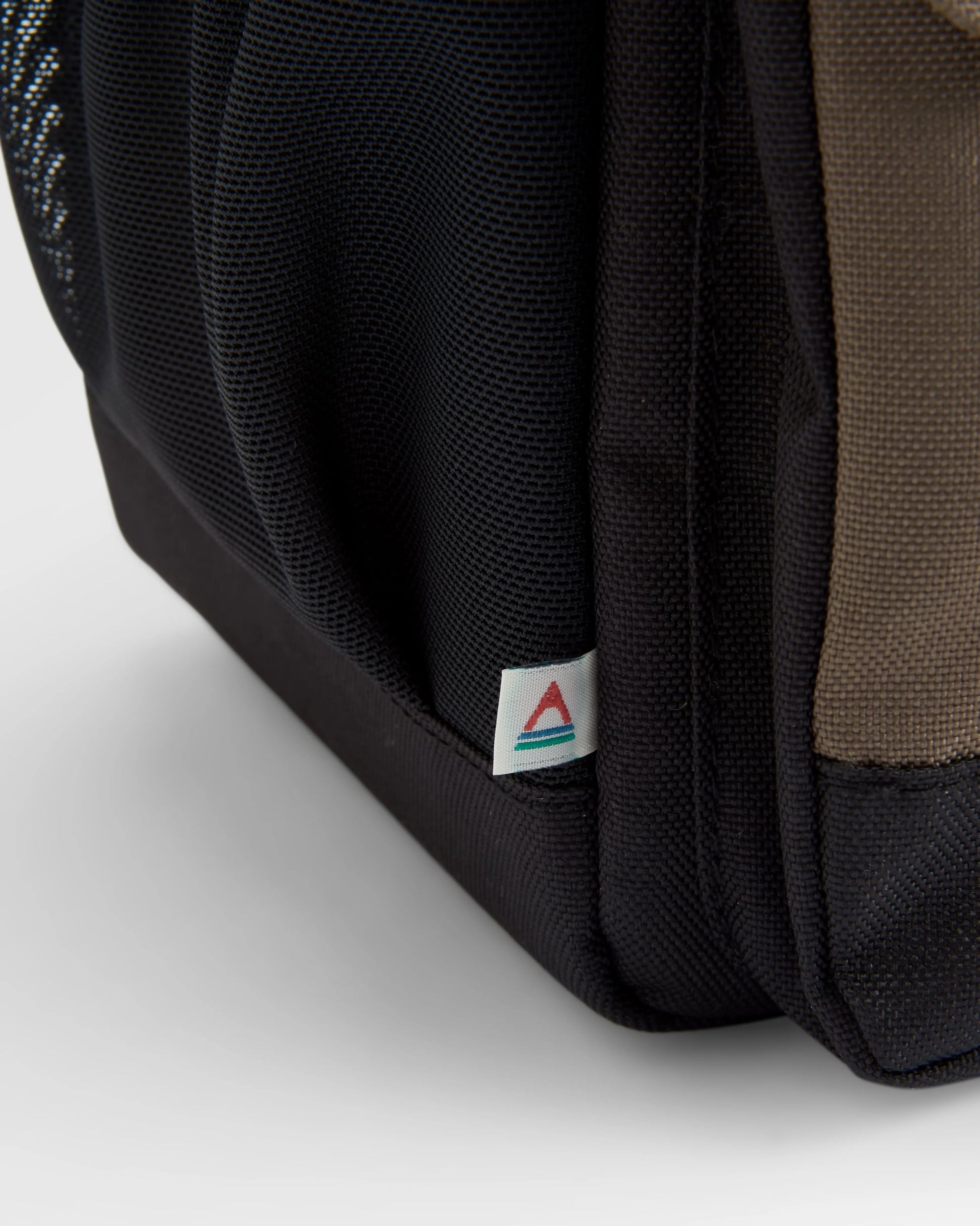 Boondocker Recycled Camera Bag - True Black/ Khaki - Flatlay