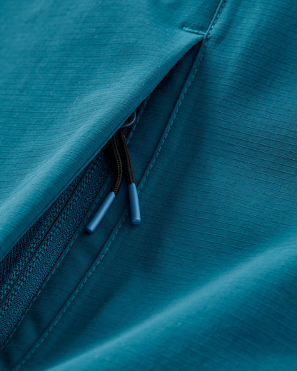 Cloudmont Recycled Waterproof Down Parka - Tidal Blue - Flatlay