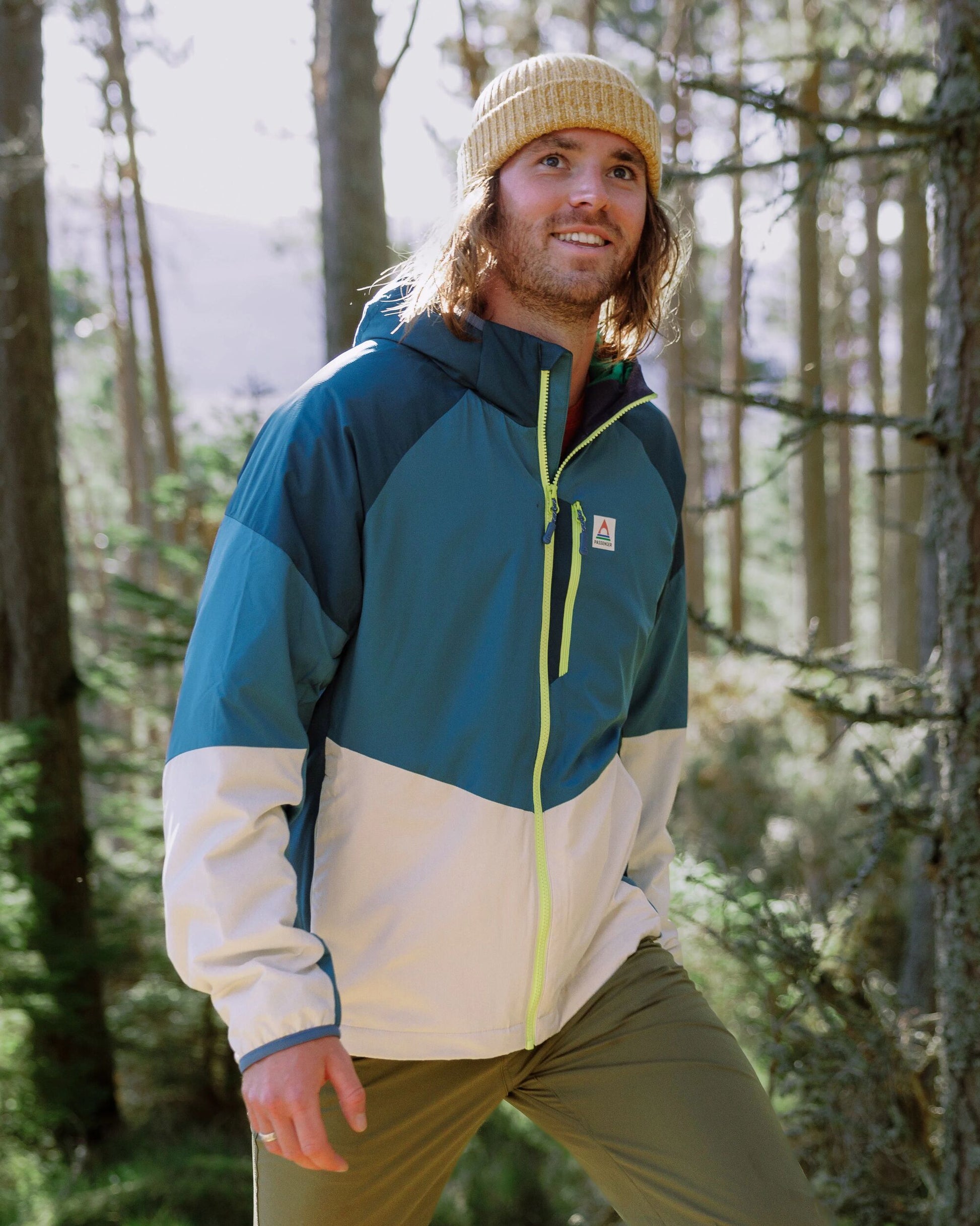Daybreak Light Recycled Thermore® Insulated Jacket - Tidal Blue/Blue Steel/Birch