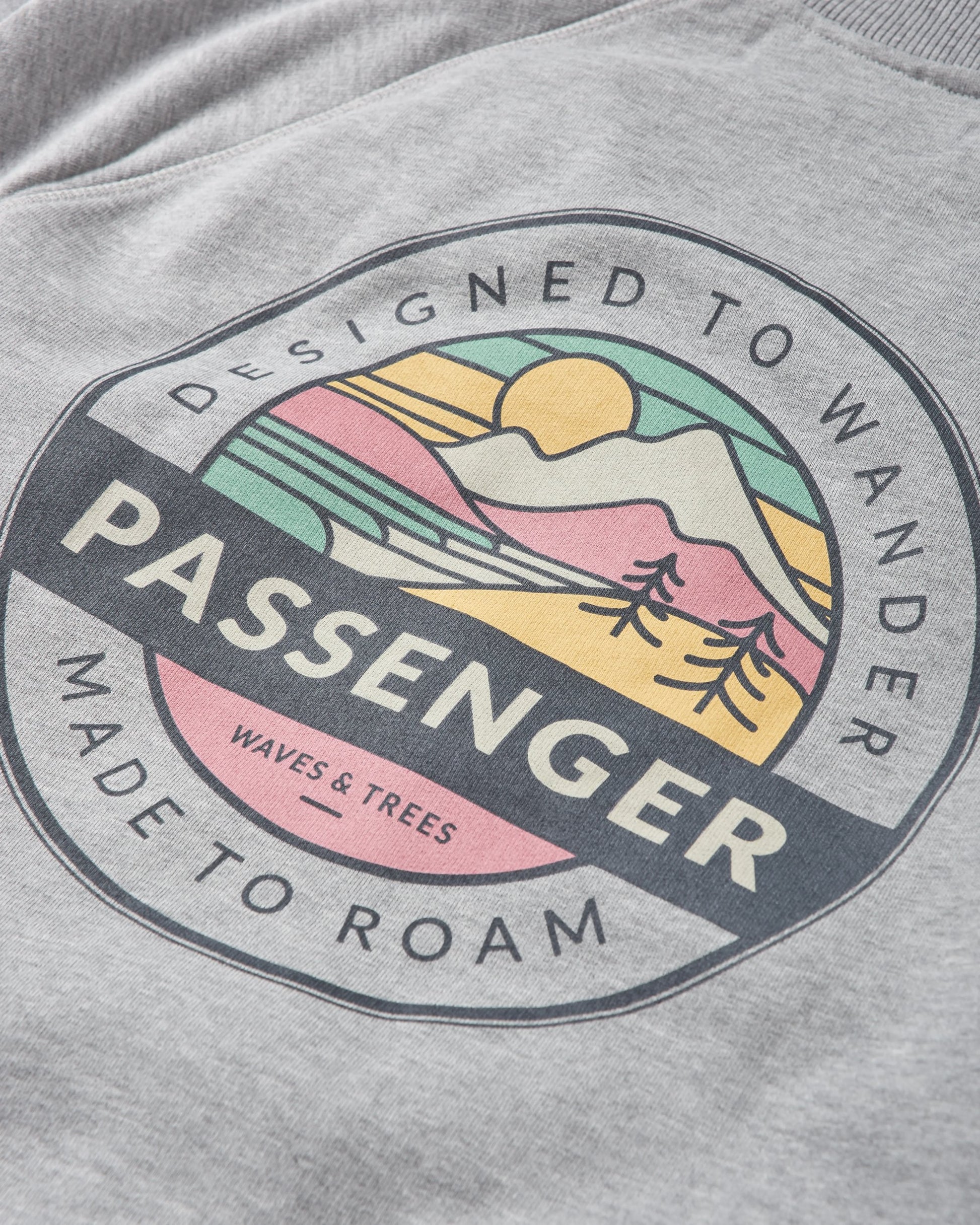Odyssey Organic Cotton Sweatshirt - Mid Grey Marl