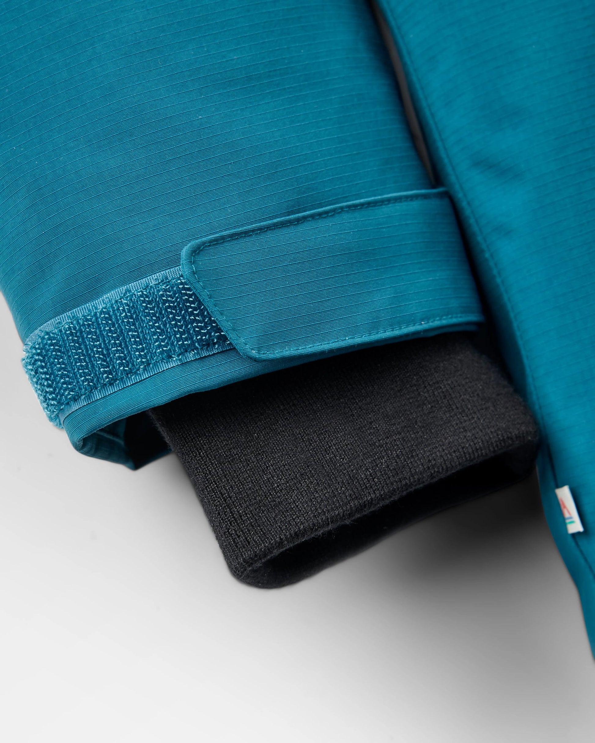 Cloudmont Recycled Waterproof Down Parka - Tidal Blue - Flatlay