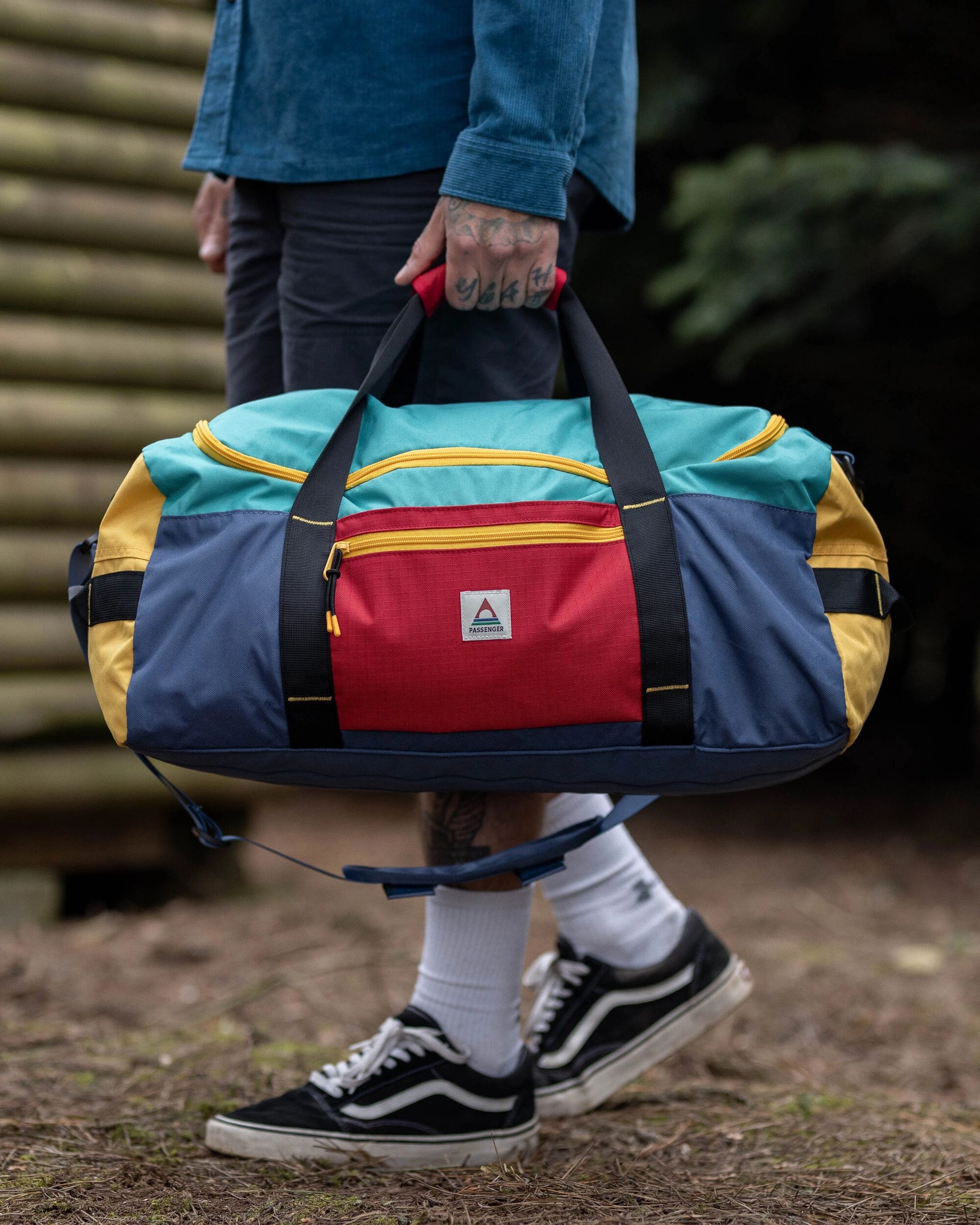 Boondocker Recycled 30L Duffel - Multi Primary - Lifestyle - Male